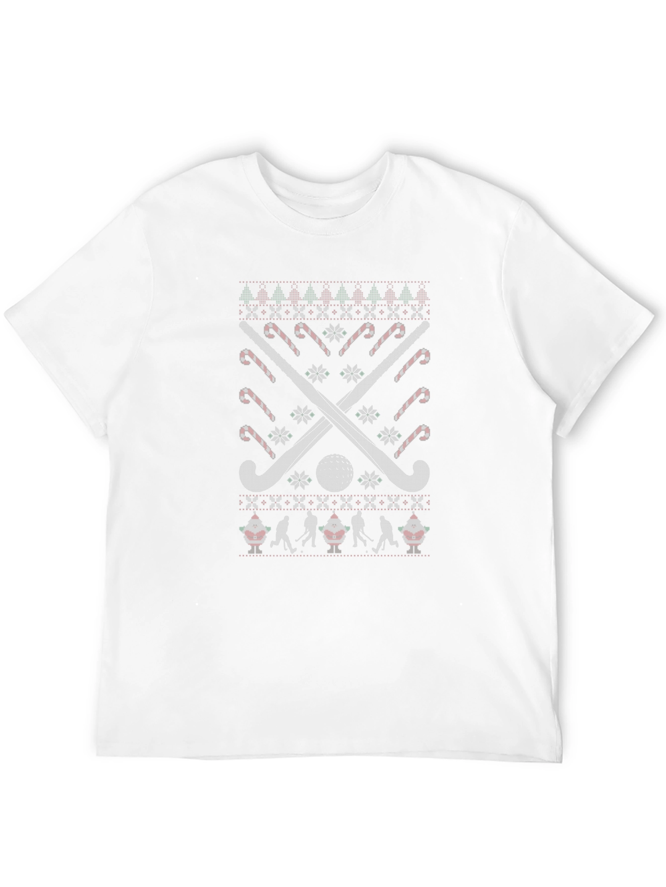 Festive Hockey Christmas T-Shirt