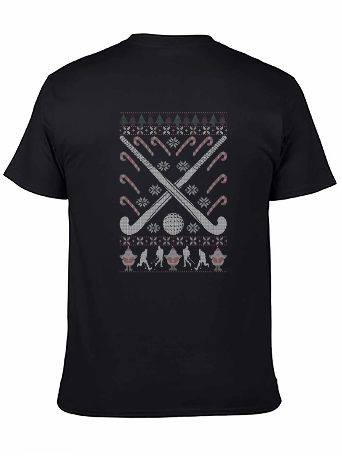 Festive Hockey Christmas T-Shirt