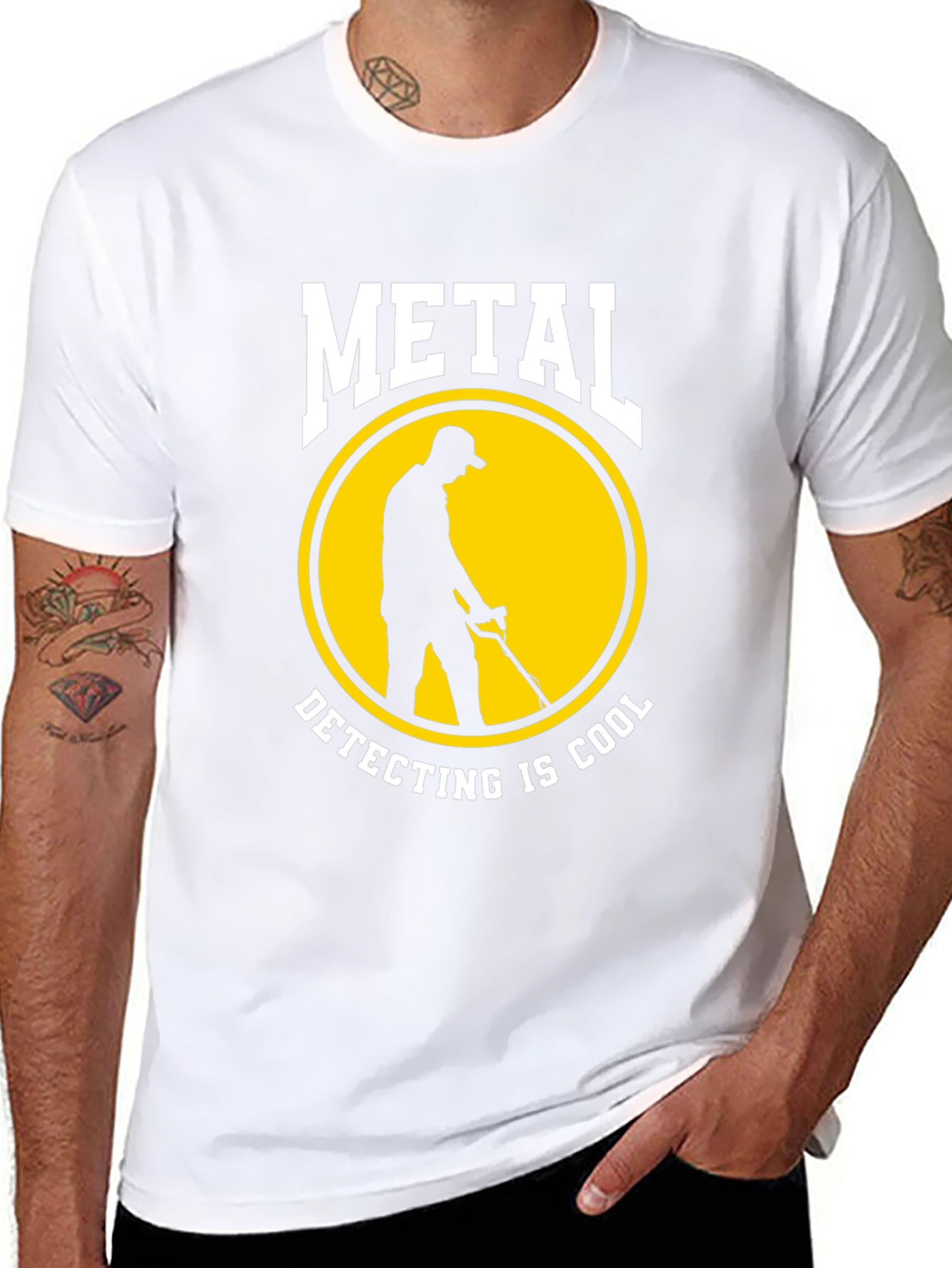 Metal Detecting Is Cool Graphic T-Shirt
