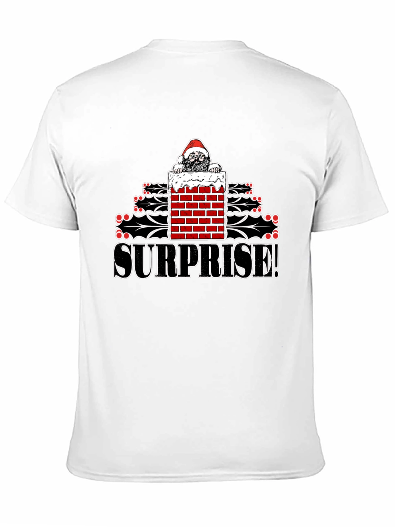Surprise Santa T-Shirt - Holiday Gift