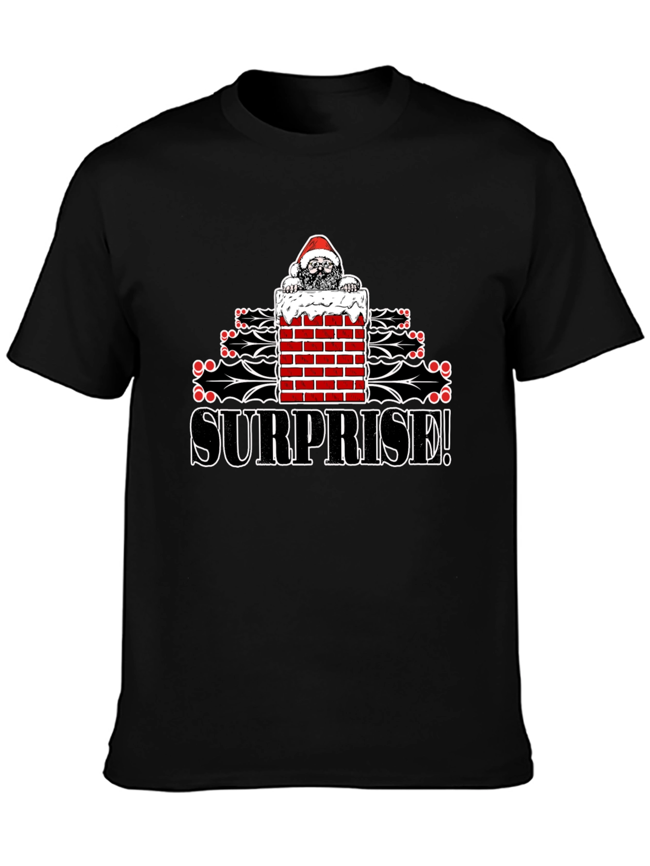 Surprise Santa T-Shirt - Holiday Gift