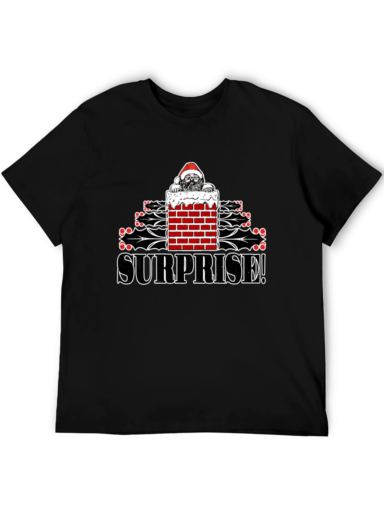 Surprise Santa T-Shirt - Holiday Gift