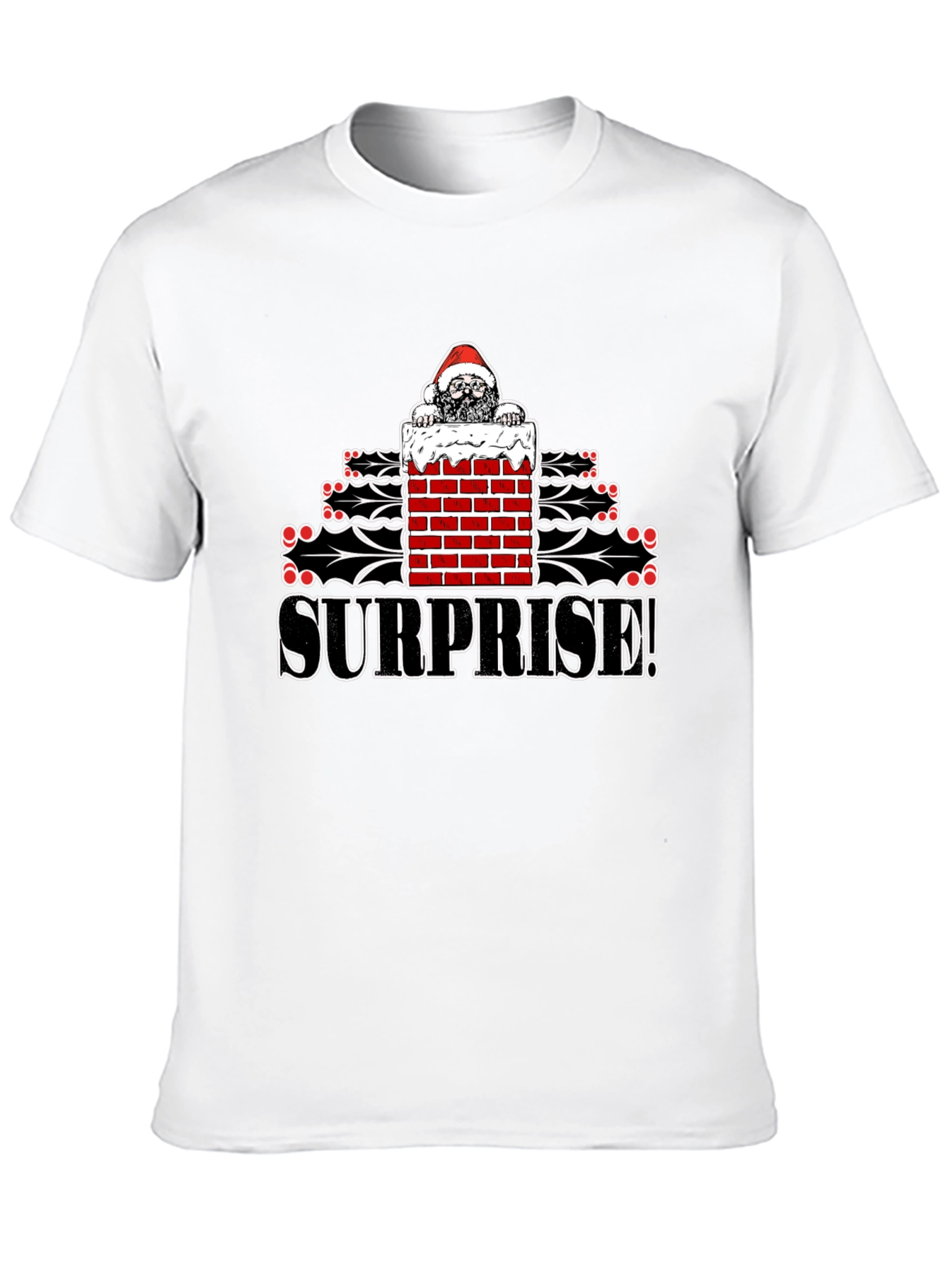 Surprise Santa T-Shirt - Holiday Gift