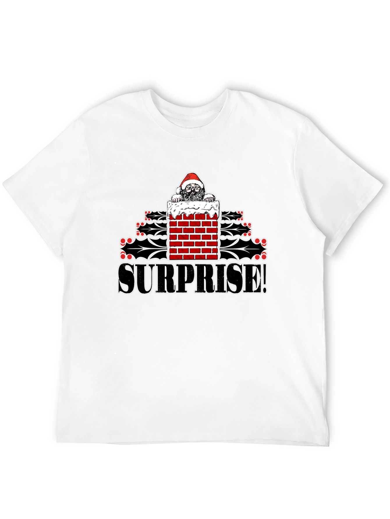 Surprise Santa T-Shirt - Holiday Gift