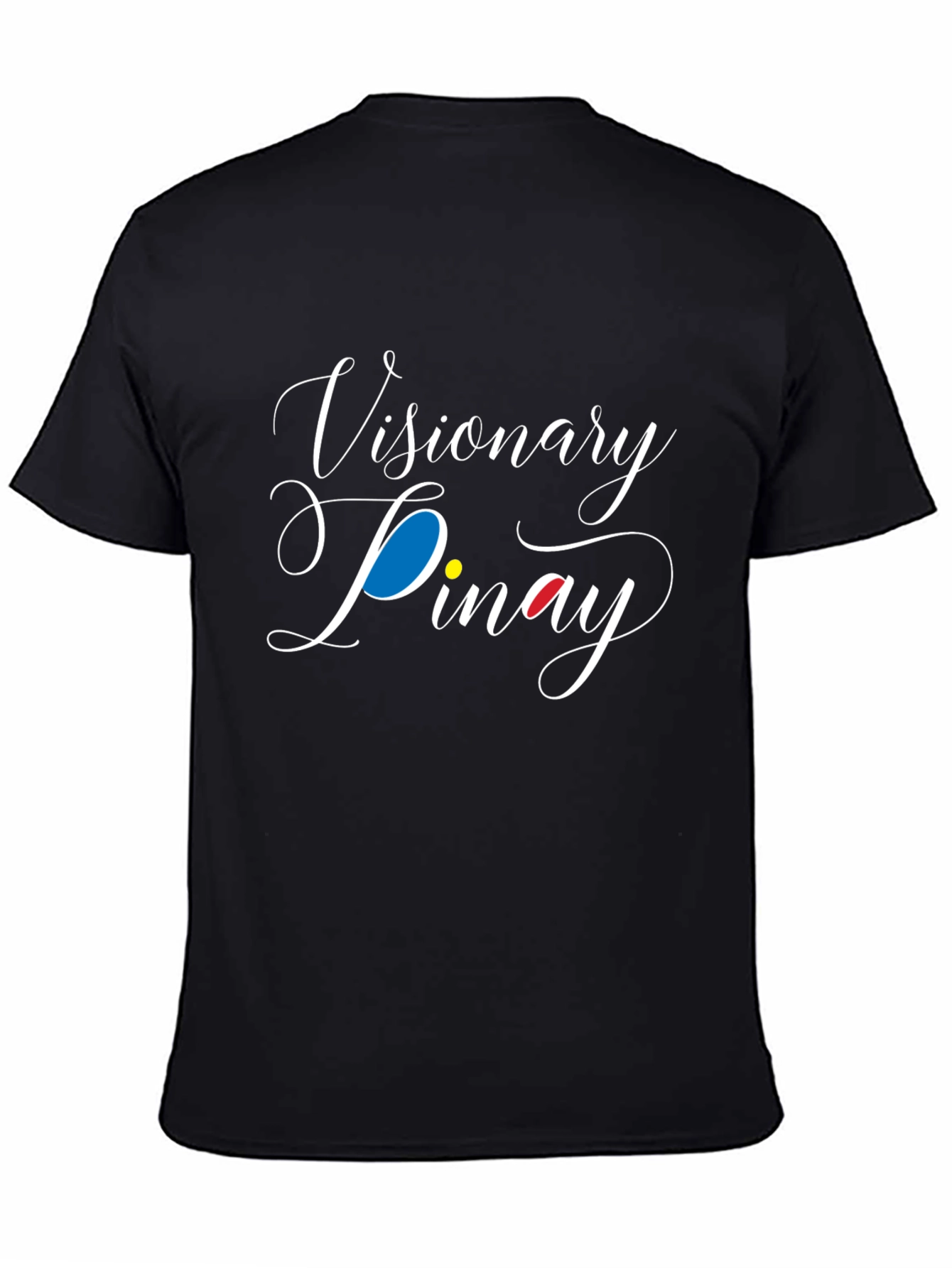 Visionary Pinay Black Graphic T-Shirt