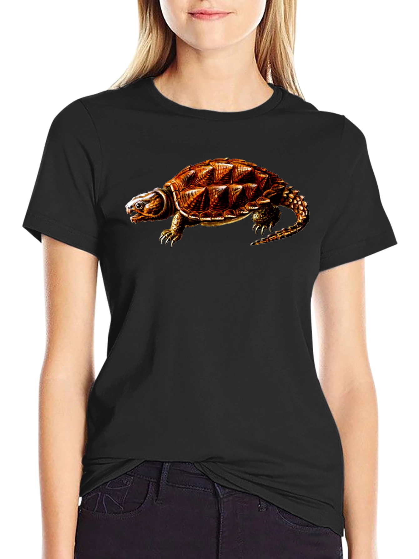Alligator Snapping Turtle Graphic Tee