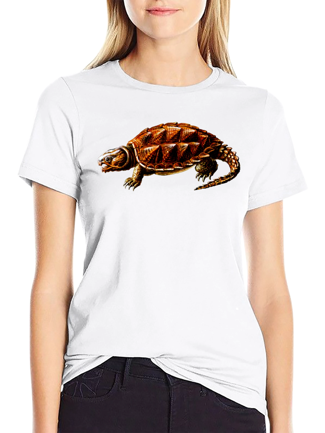 Alligator Snapping Turtle Graphic Tee