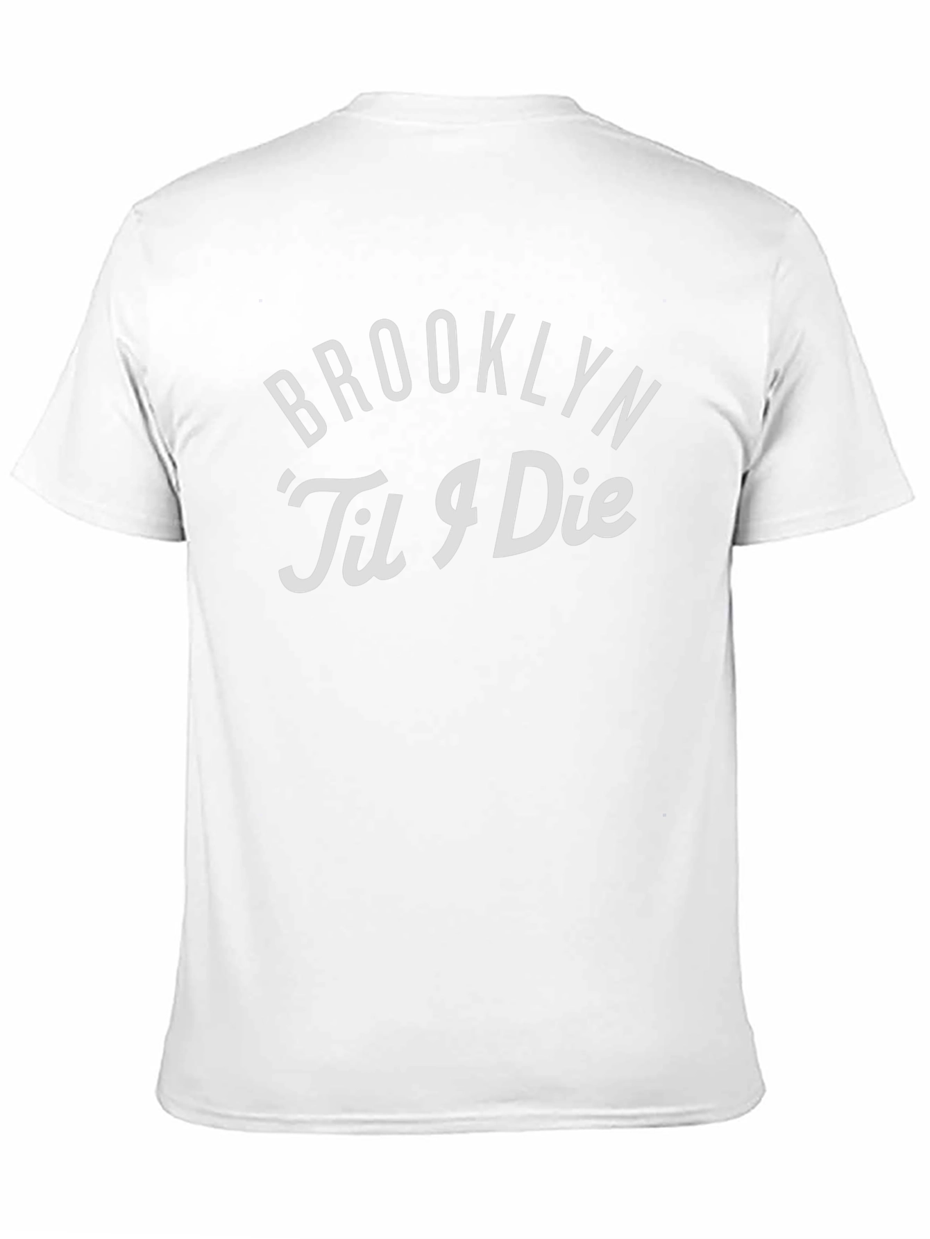 Brooklyn Til I Die Black Graphic T-Shirt