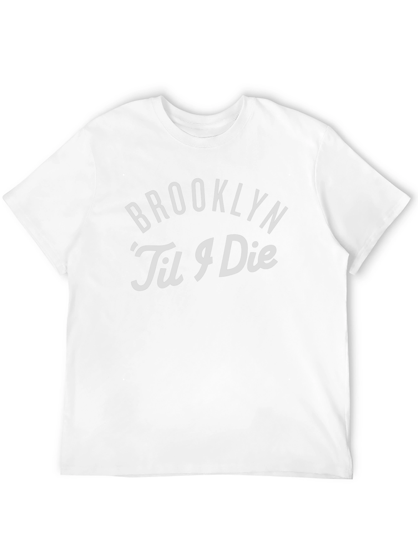 Brooklyn Til I Die Black Graphic T-Shirt