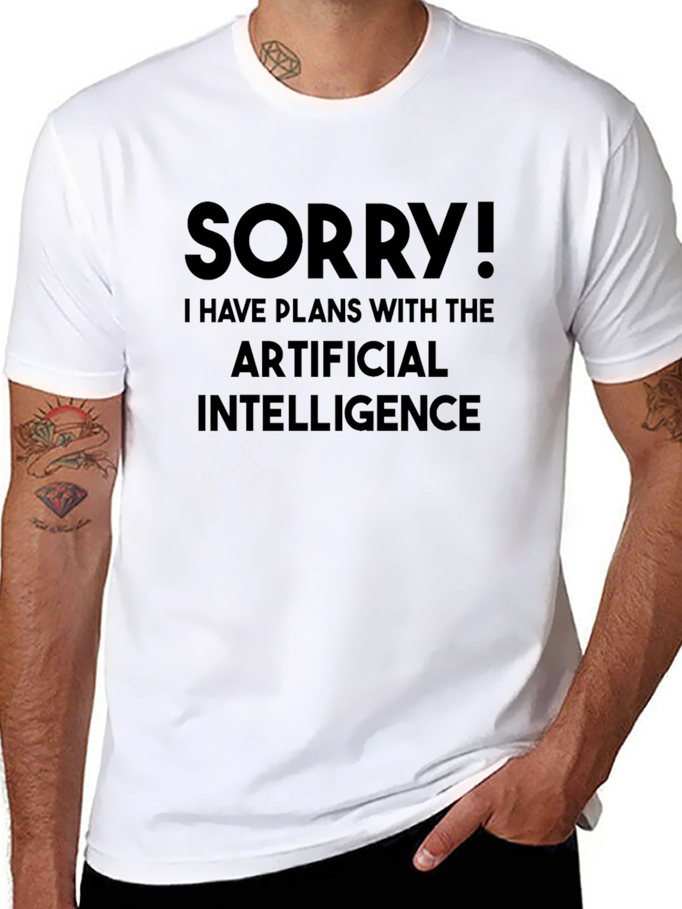 Sorry I have Plans with AI T-Shirt
