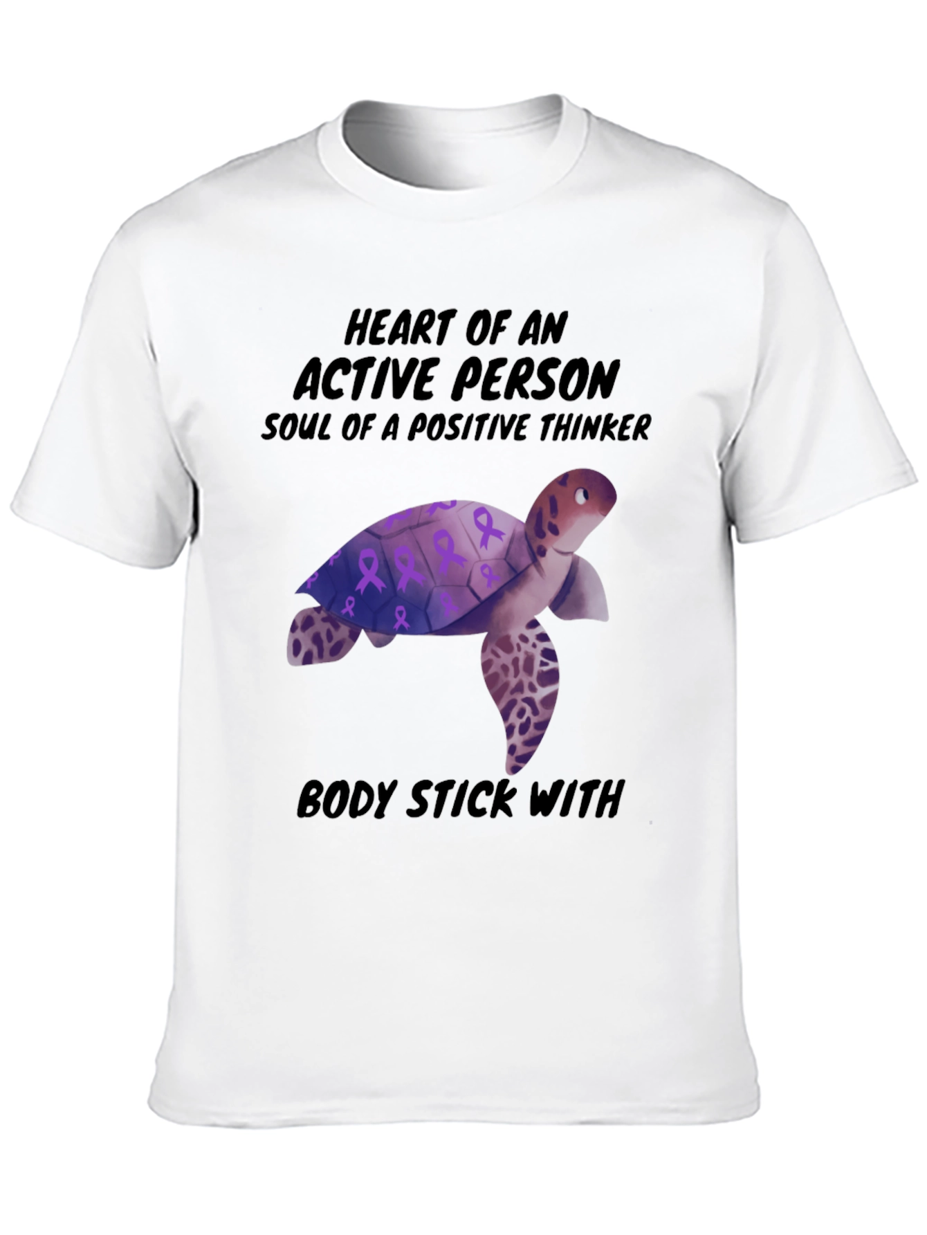 Turtle T-Shirt: Heart of An Active Person
