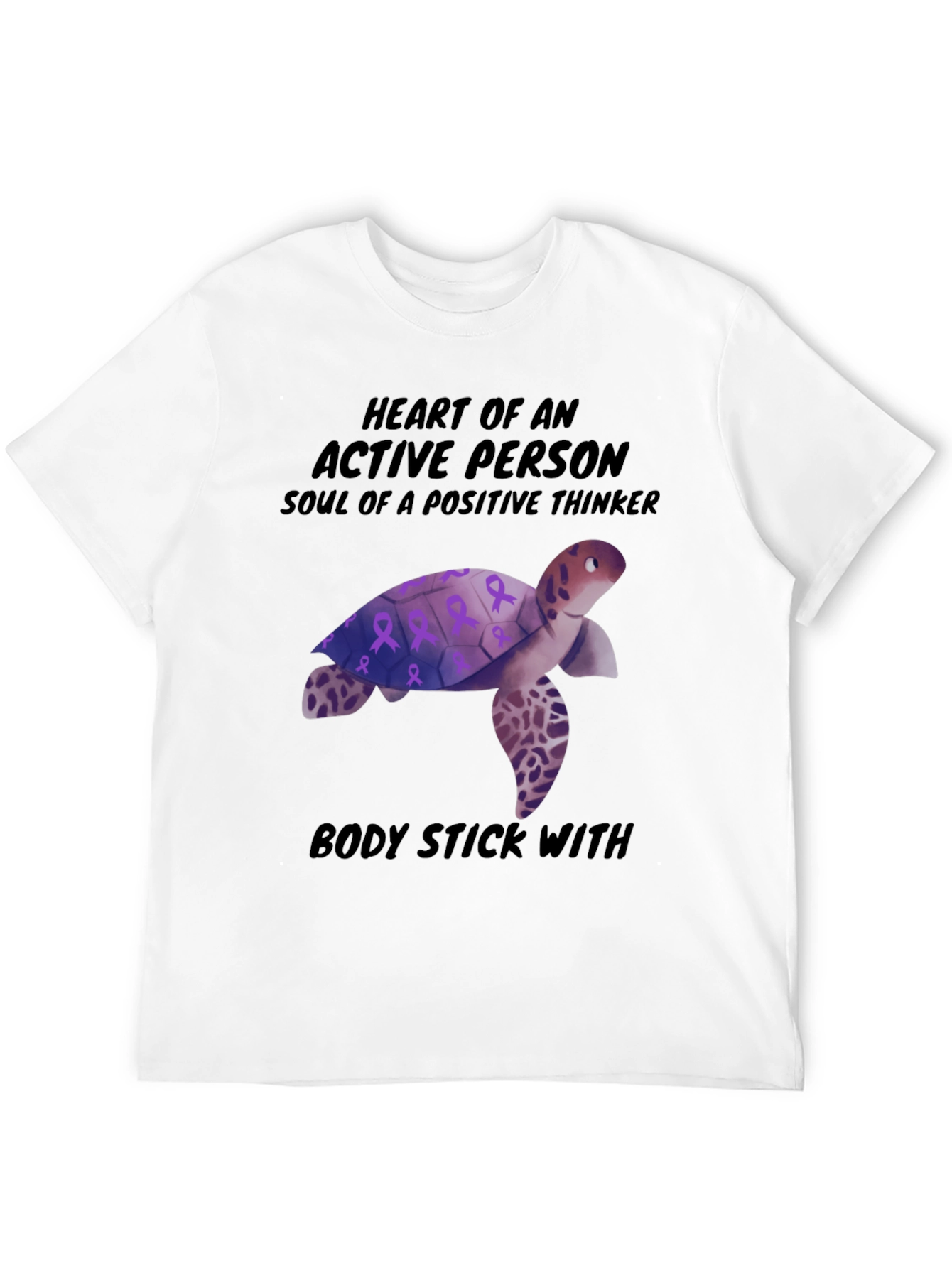 Turtle T-Shirt: Heart of An Active Person