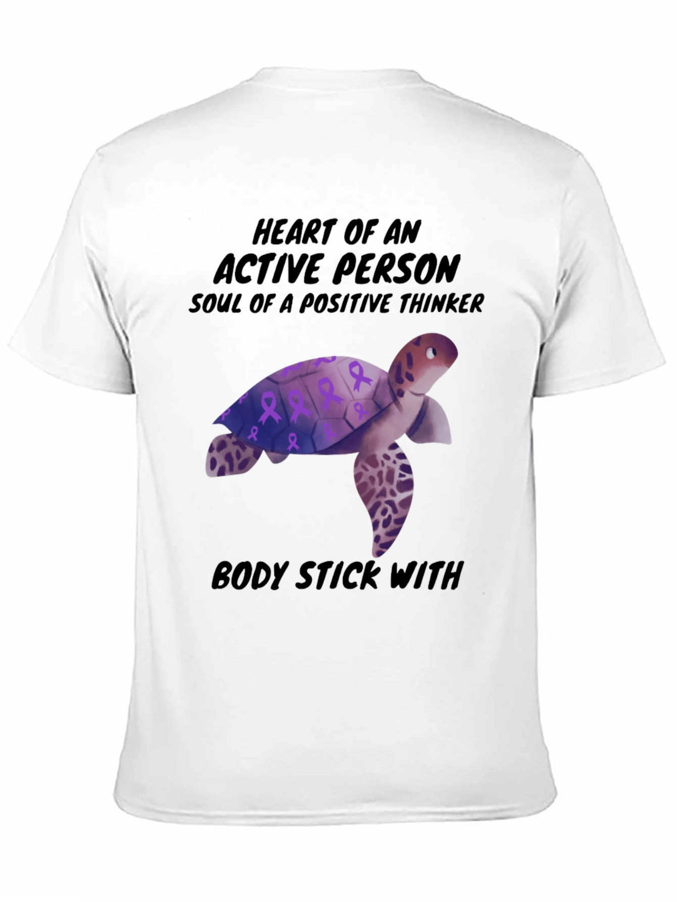 Turtle T-Shirt: Heart of An Active Person