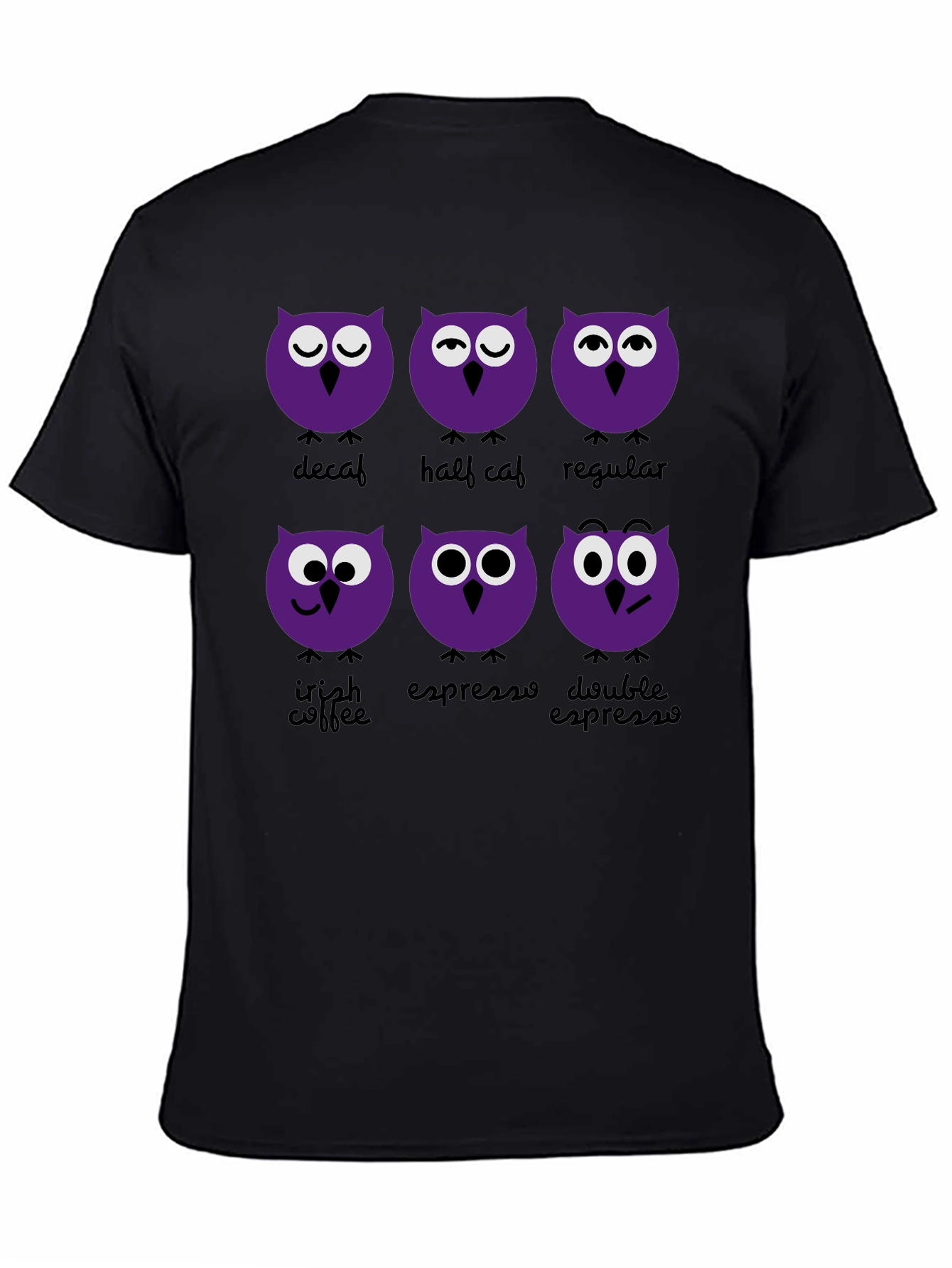 Coffee Owls Graphic Tee - Fun & Stylish!