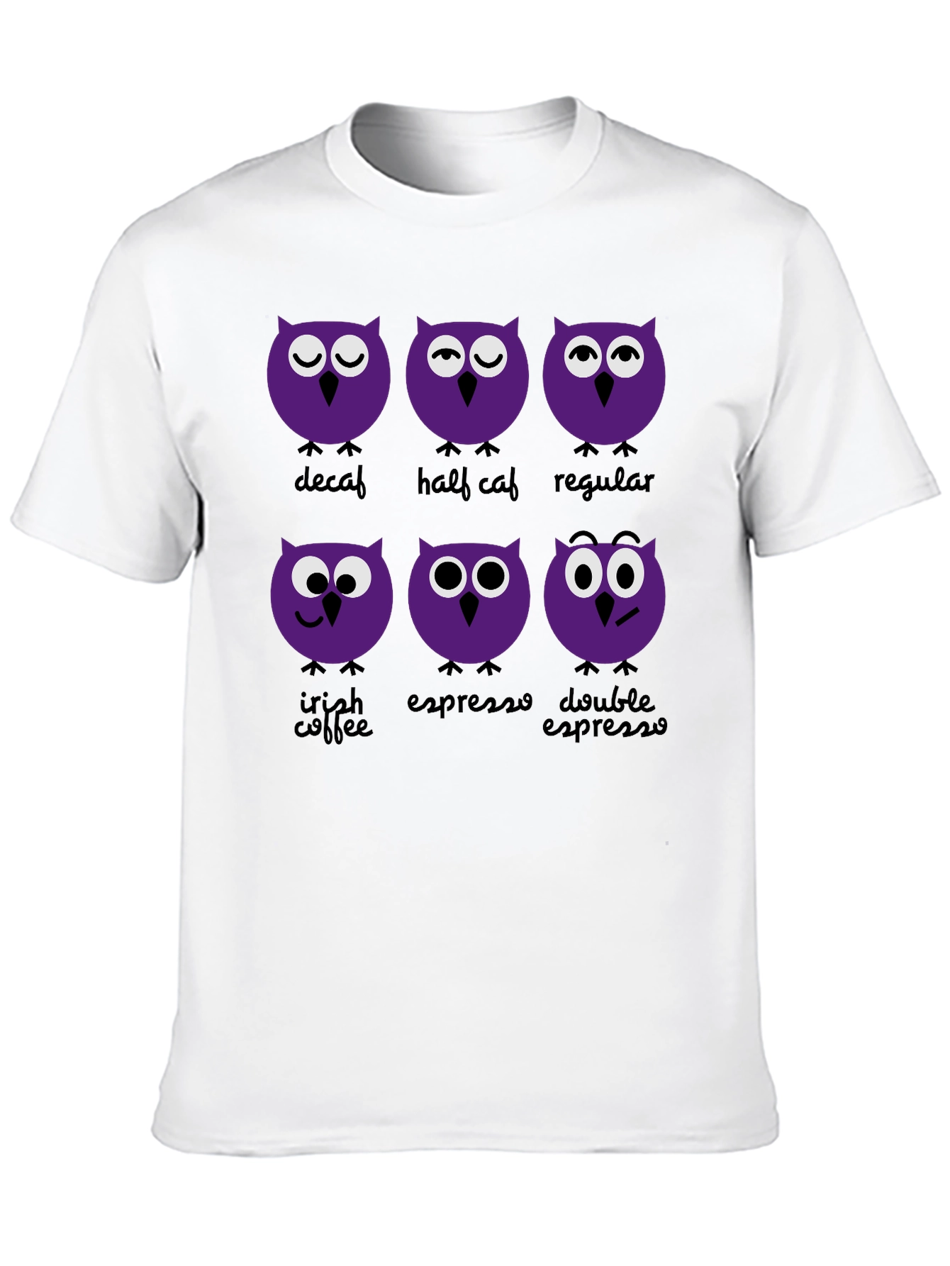Coffee Owls Graphic Tee - Fun & Stylish!