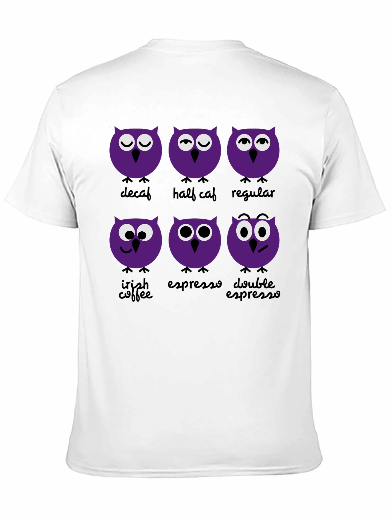 Coffee Owls Graphic Tee - Fun & Stylish!
