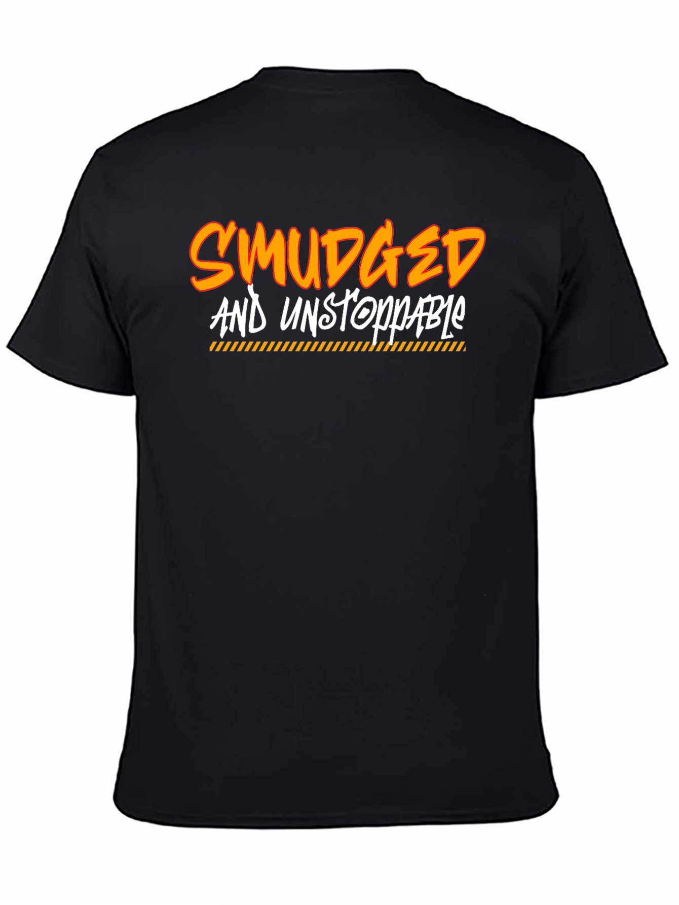 Smudged and Unstoppable Graphic T-Shirt