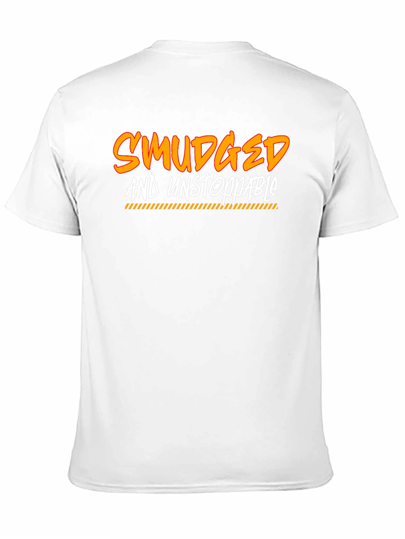 Smudged and Unstoppable Graphic T-Shirt