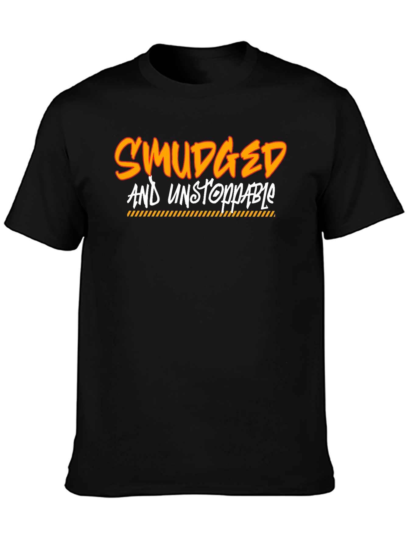 Smudged and Unstoppable Graphic T-Shirt