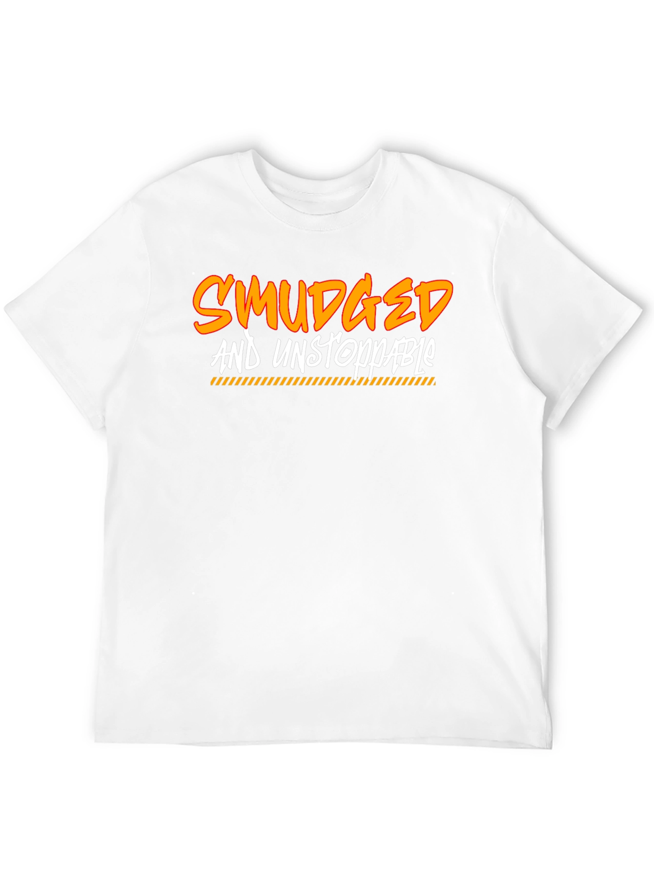 Smudged and Unstoppable Graphic T-Shirt