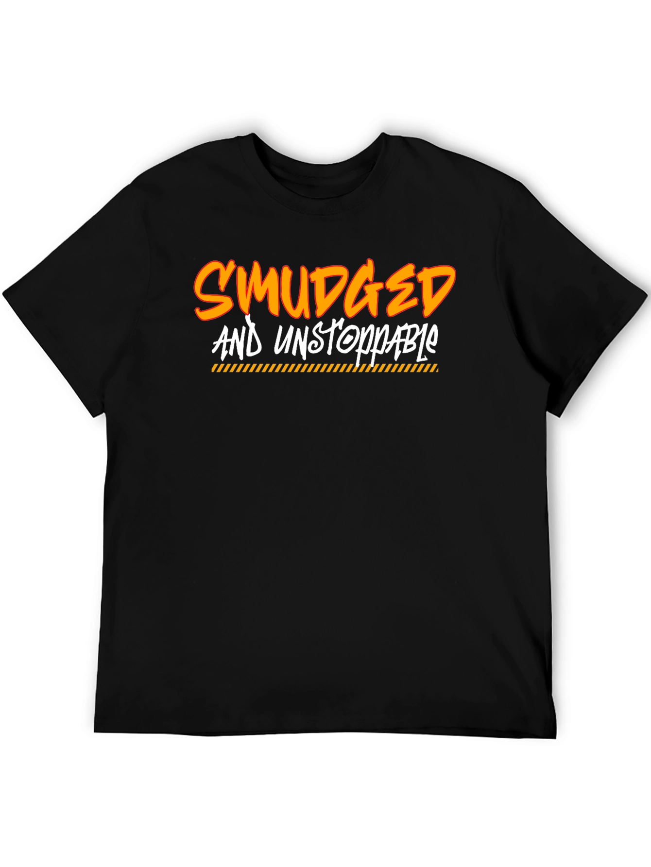 Smudged and Unstoppable Graphic T-Shirt