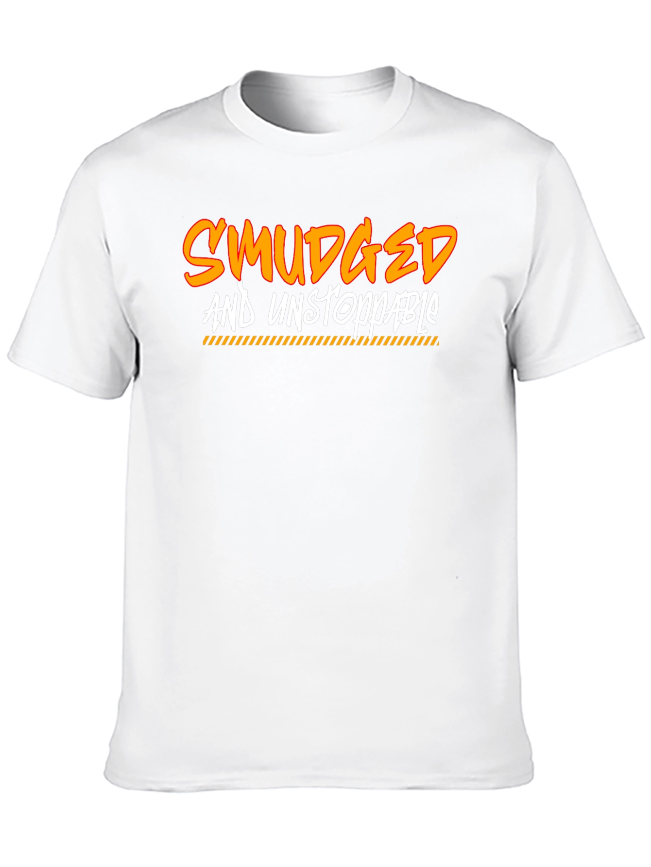 Smudged and Unstoppable Graphic T-Shirt