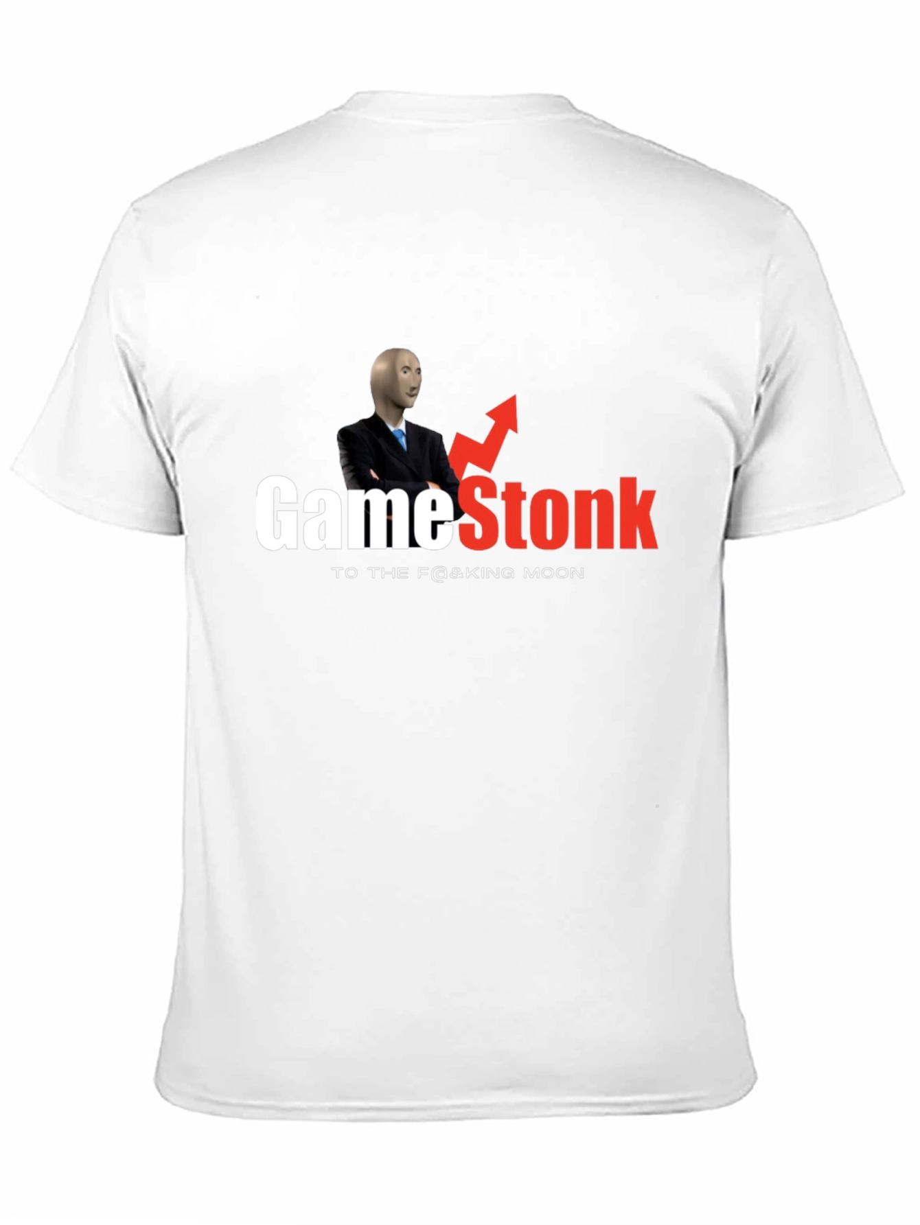GameStonk Meme Black T-Shirt
