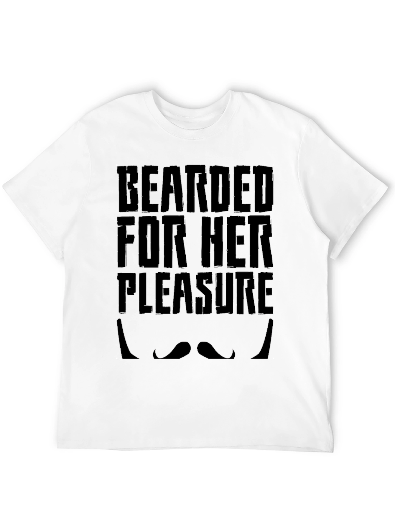 Bearded For Her Pleasure Graphic Tee