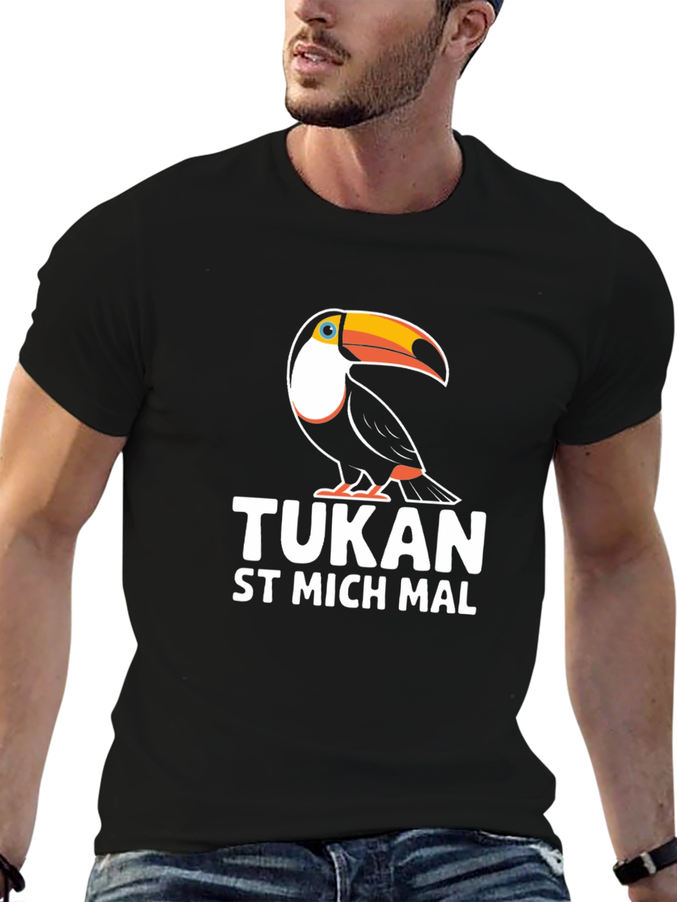 Tukan St Mich Mal Black Graphic T-Shirt