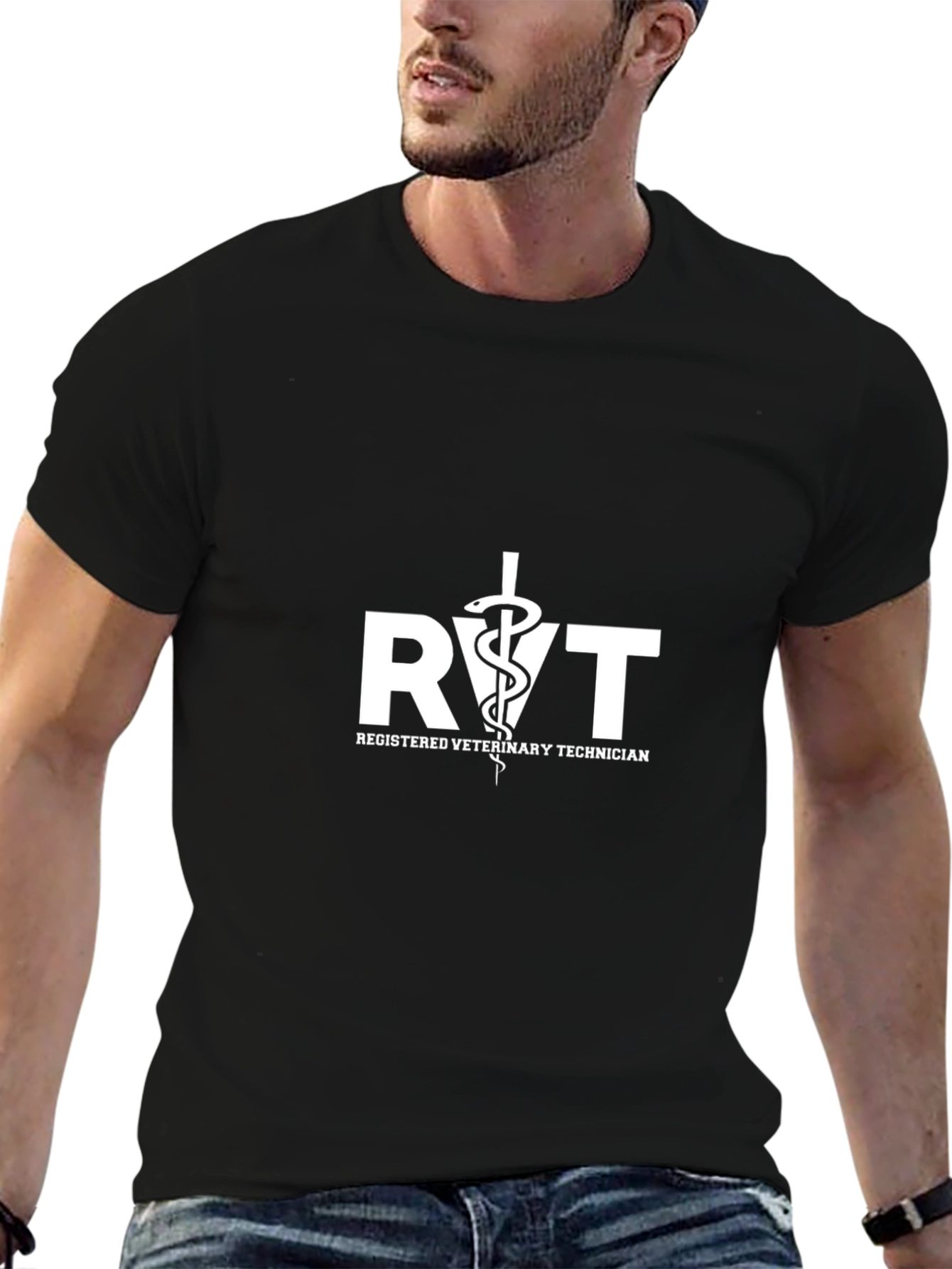 RVT Registered Veterinary Technician Graphic T-Shirt