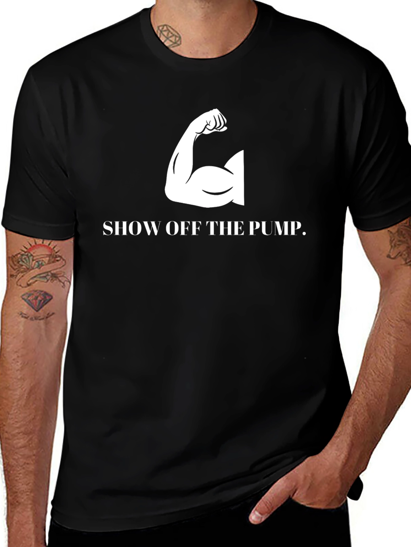 Show Off The Pump Graphic T-Shirt