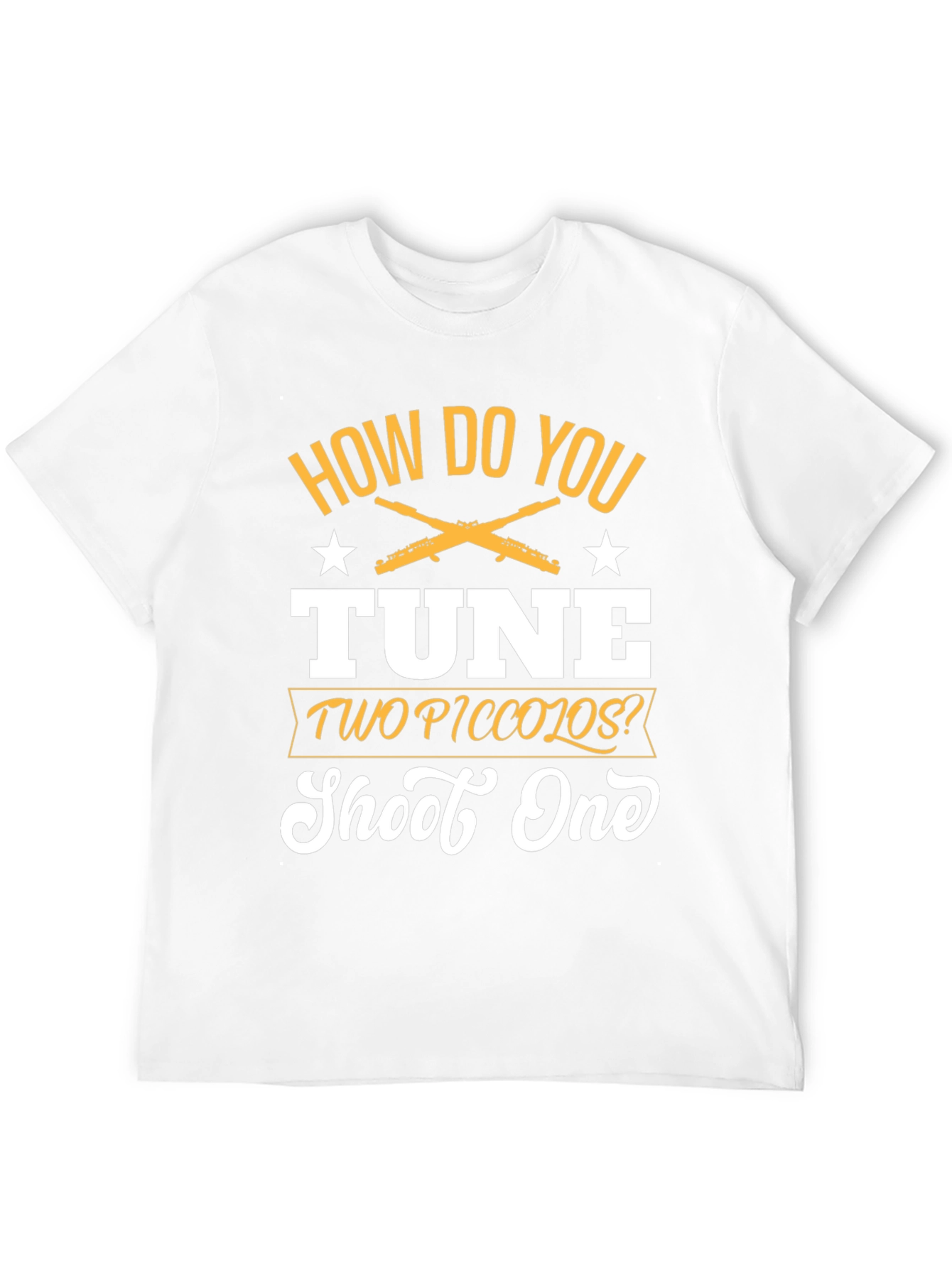 Funny Music T-Shirt - Piccolos and Humor
