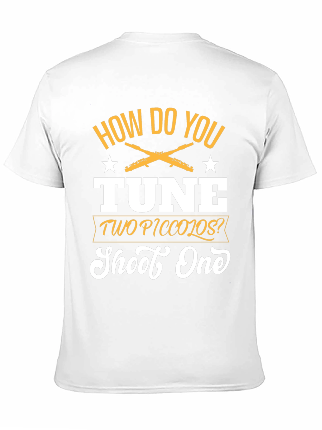 Funny Music T-Shirt - Piccolos and Humor