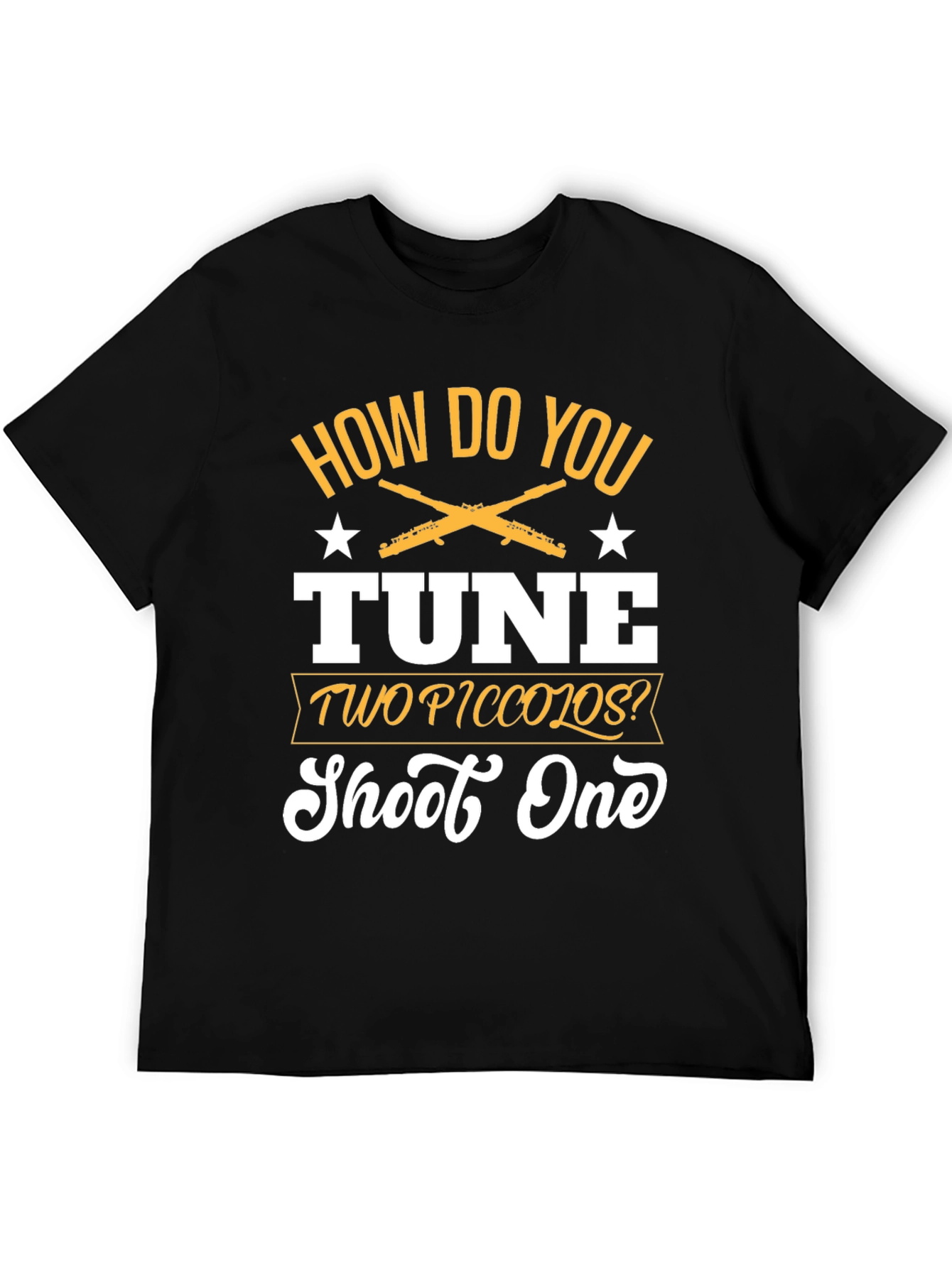Funny Music T-Shirt - Piccolos and Humor