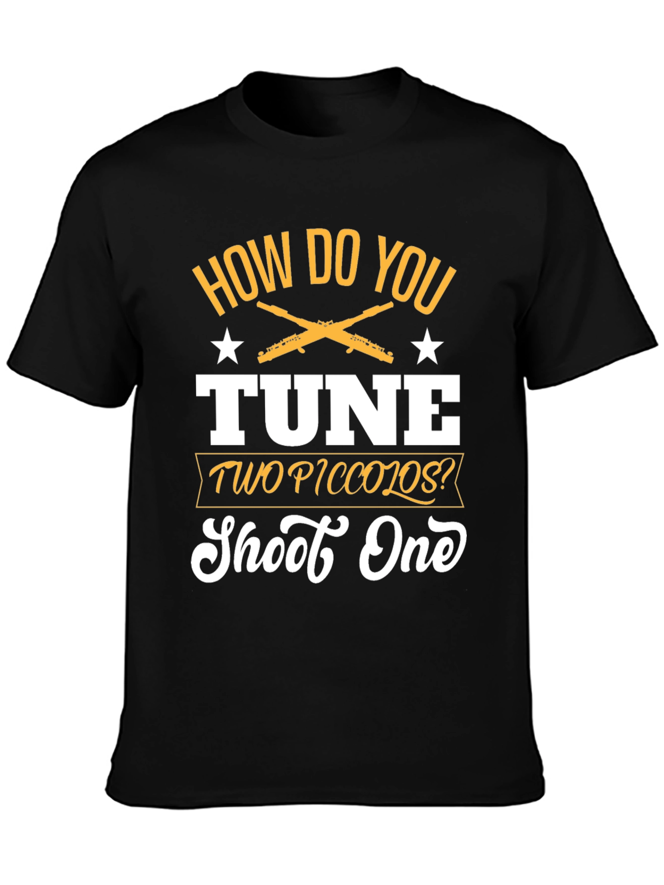 Funny Music T-Shirt - Piccolos and Humor
