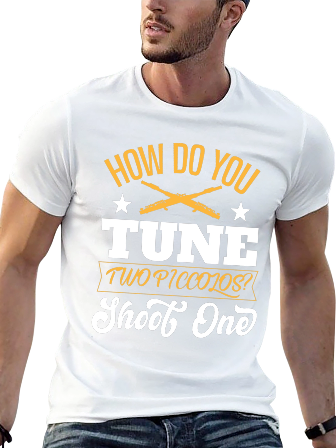 Funny Music T-Shirt - Piccolos and Humor