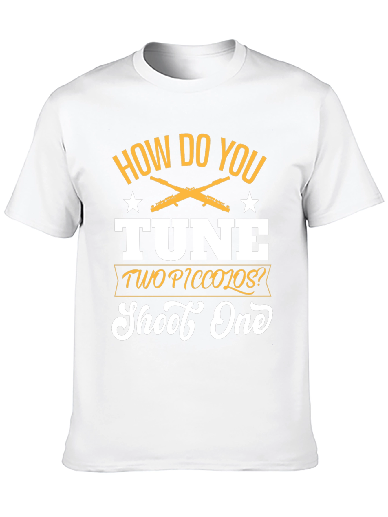 Funny Music T-Shirt - Piccolos and Humor