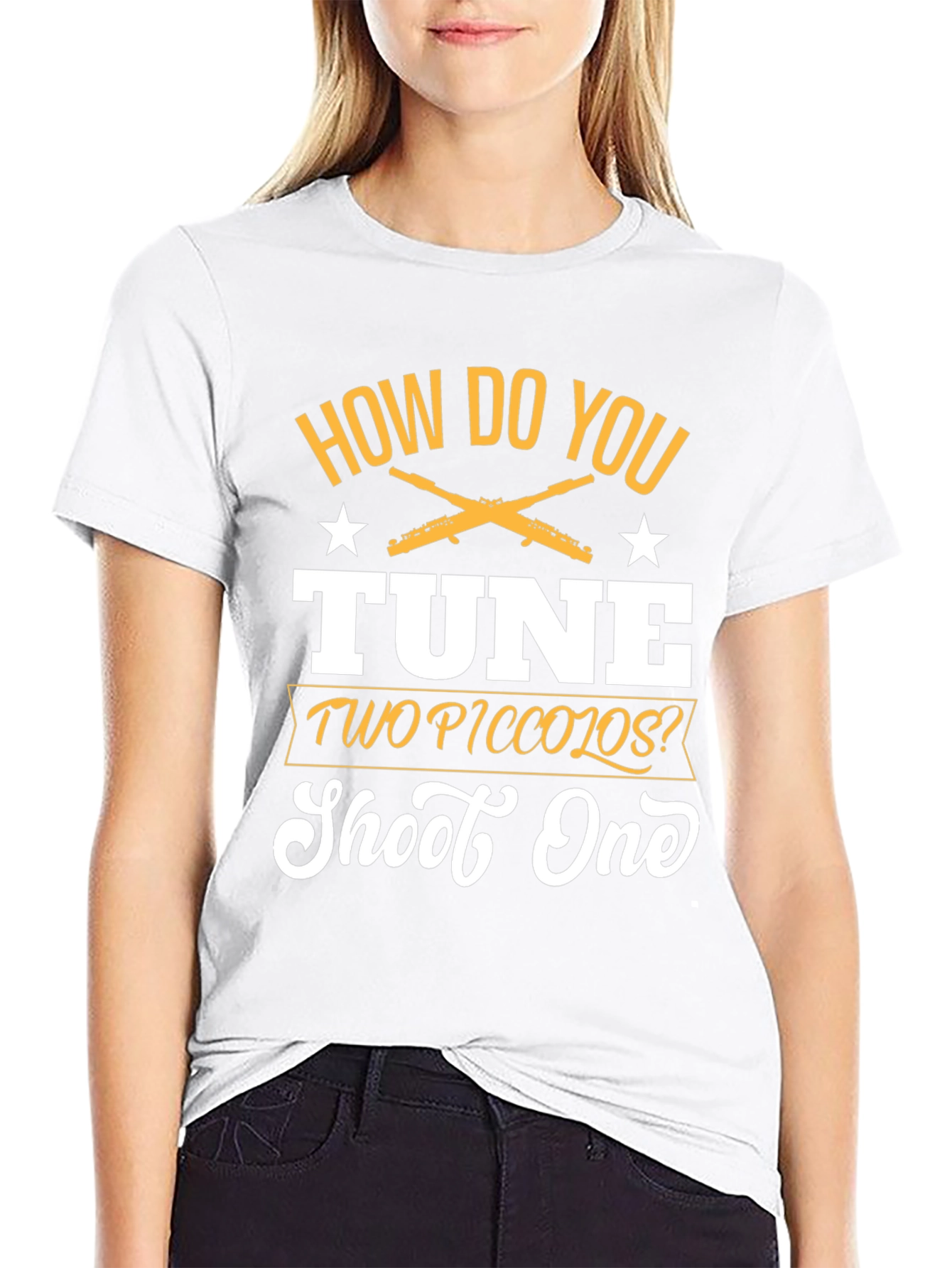 Funny Music T-Shirt - Piccolos and Humor