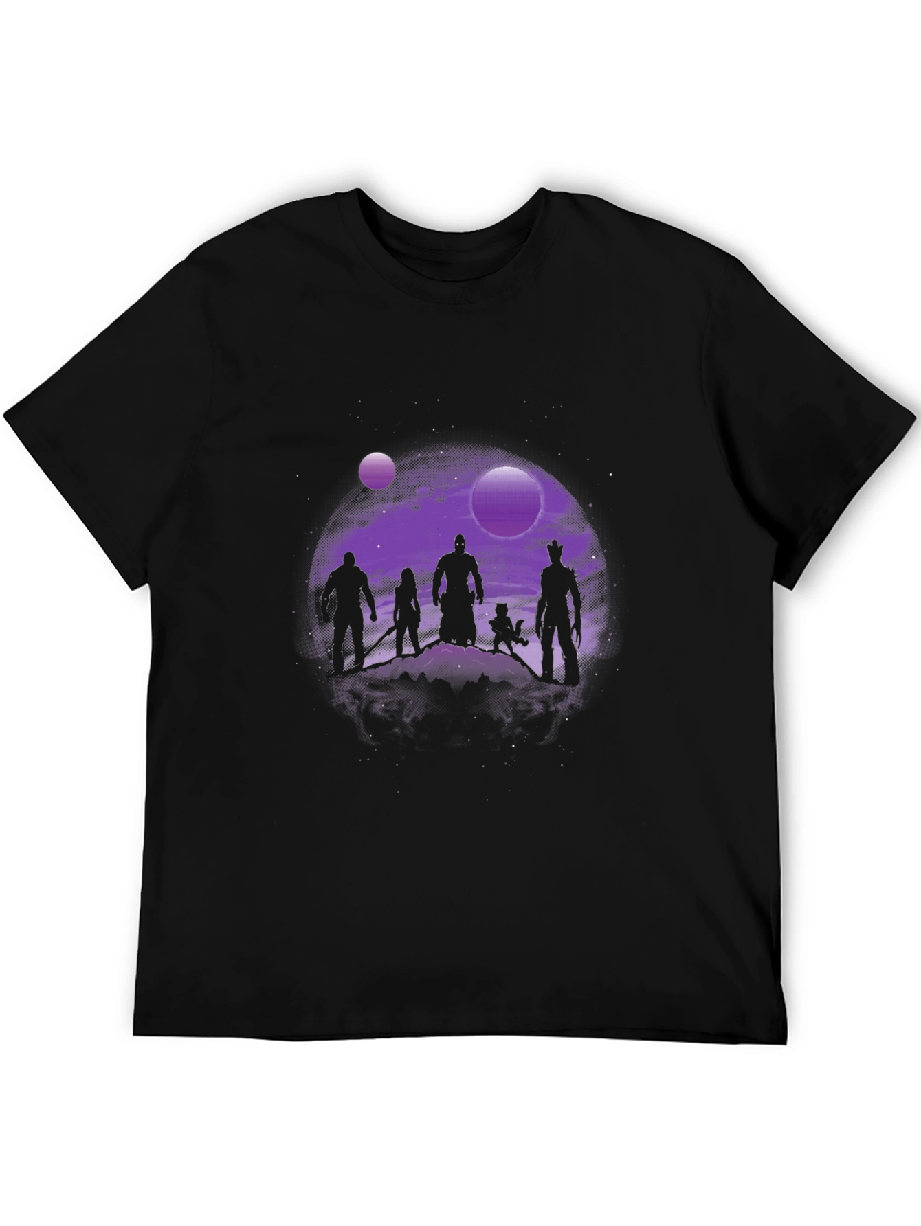Guardians of the Galaxy Silhouette Graphic T-Shirt