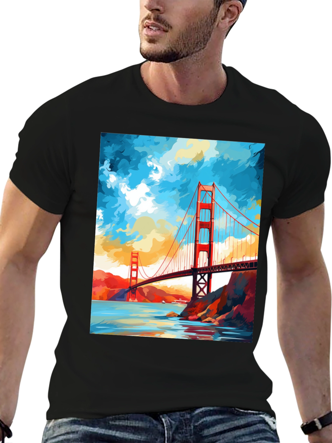 Golden Gate Bridge Graphic Tee