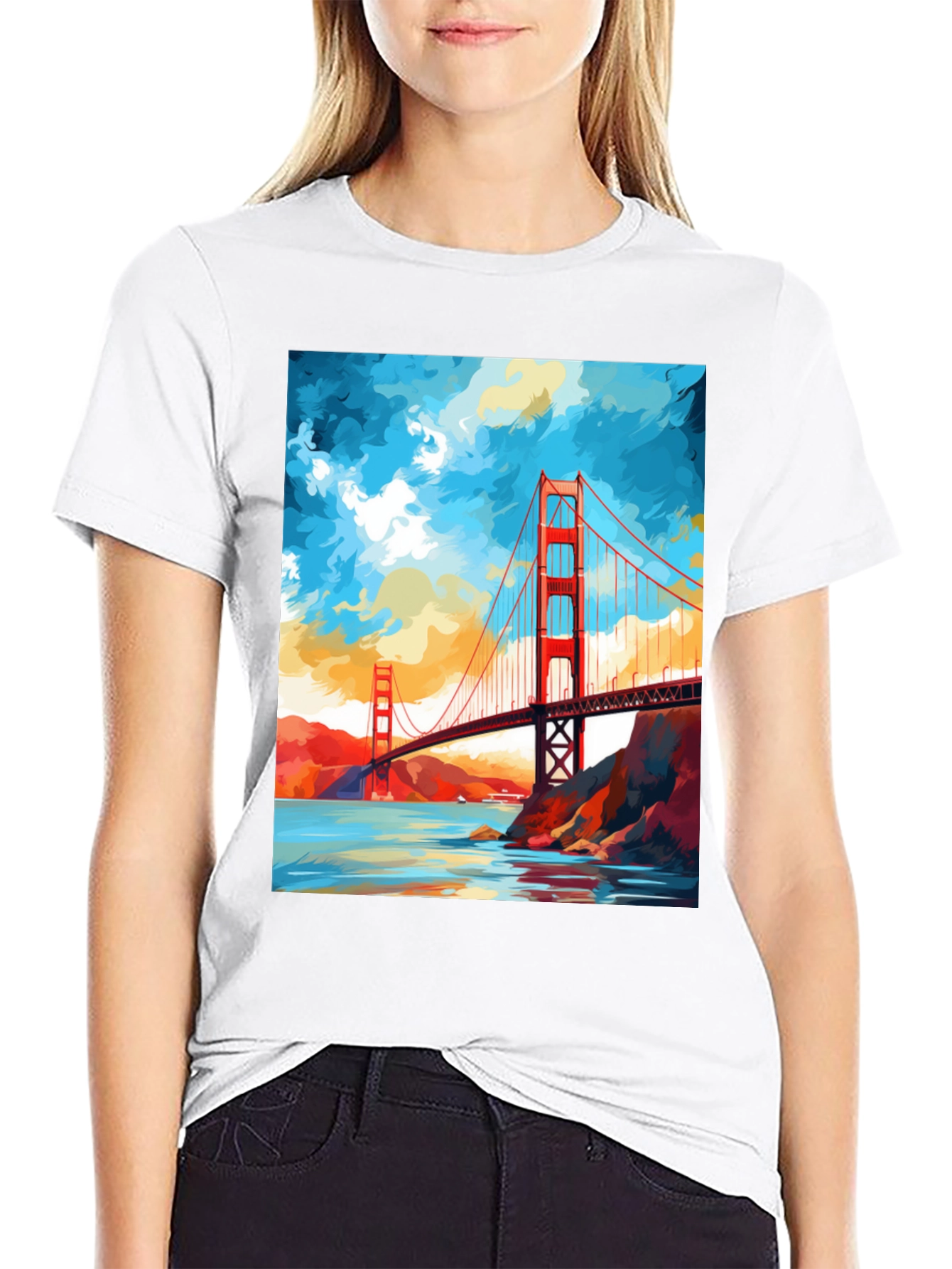 Golden Gate Bridge Graphic Tee