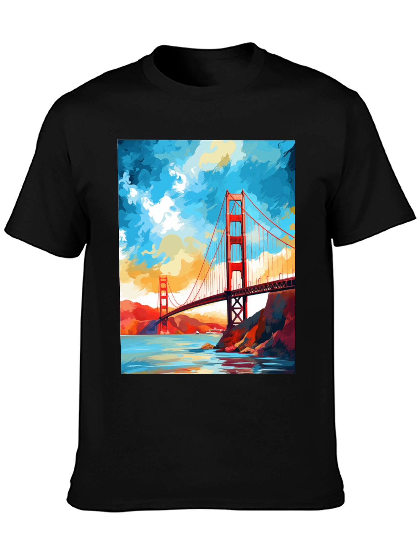 Golden Gate Bridge Graphic Tee