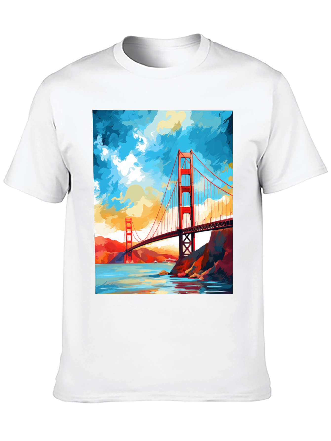 Golden Gate Bridge Graphic Tee