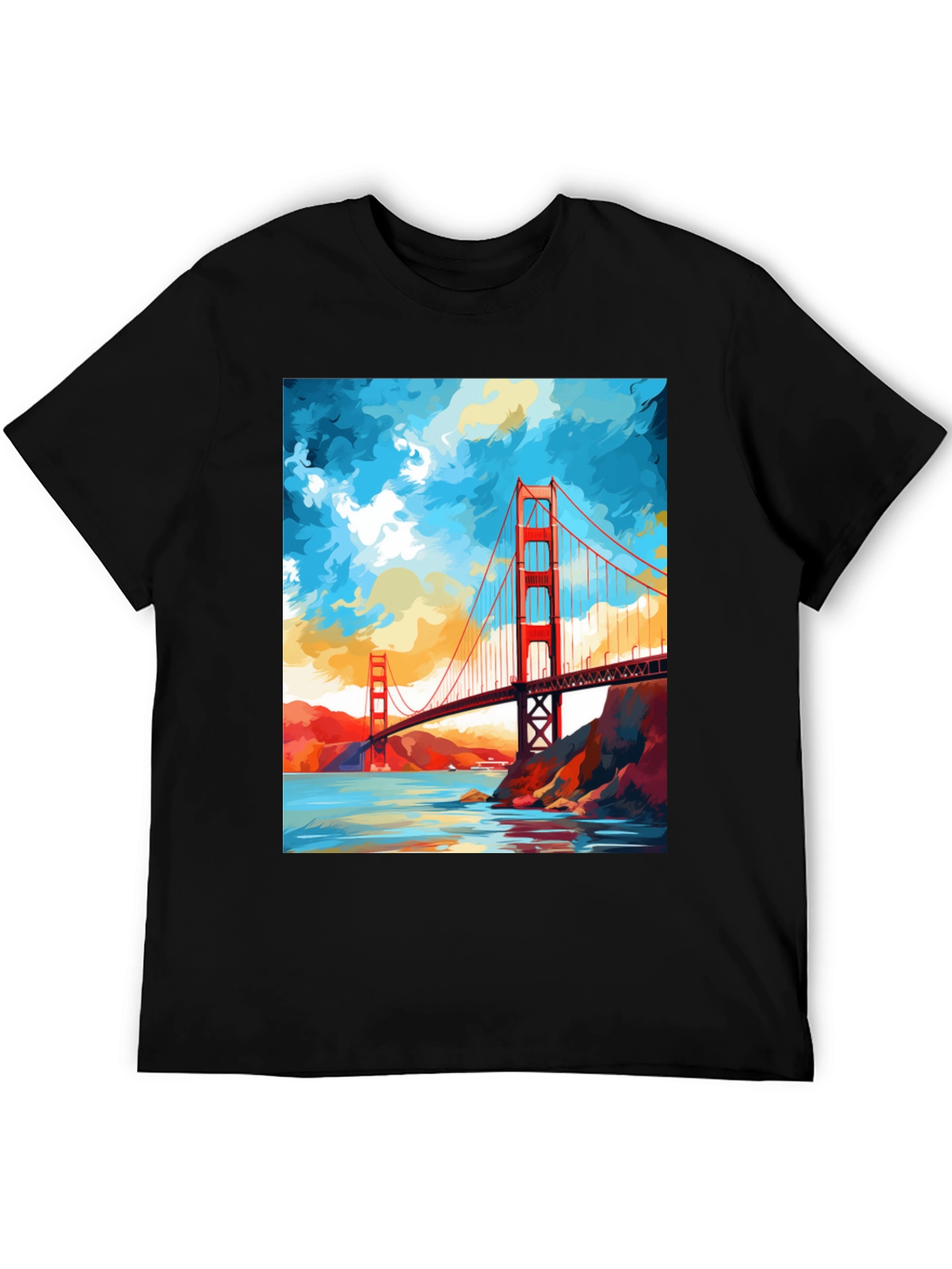 Golden Gate Bridge Graphic Tee