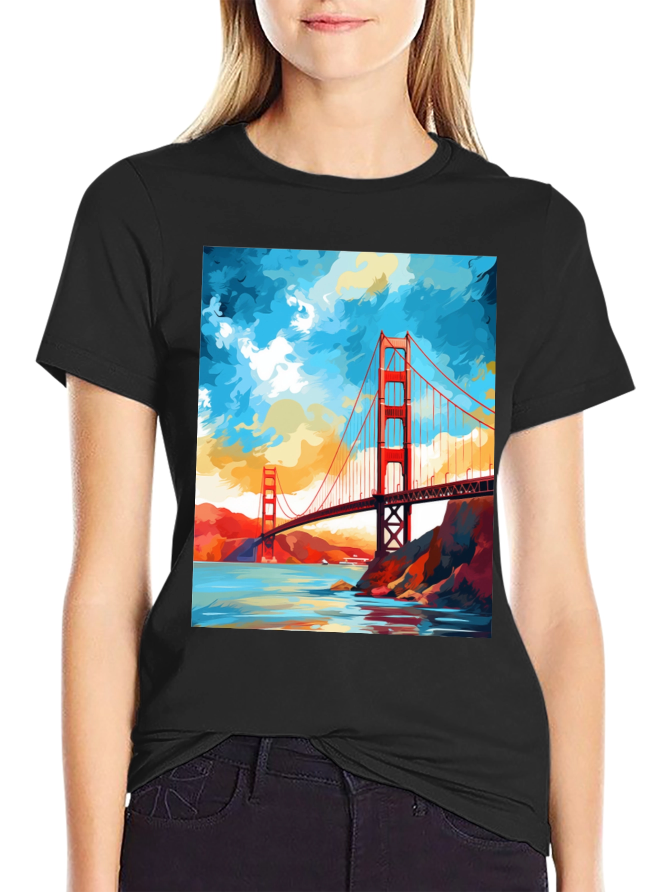 Golden Gate Bridge Graphic Tee
