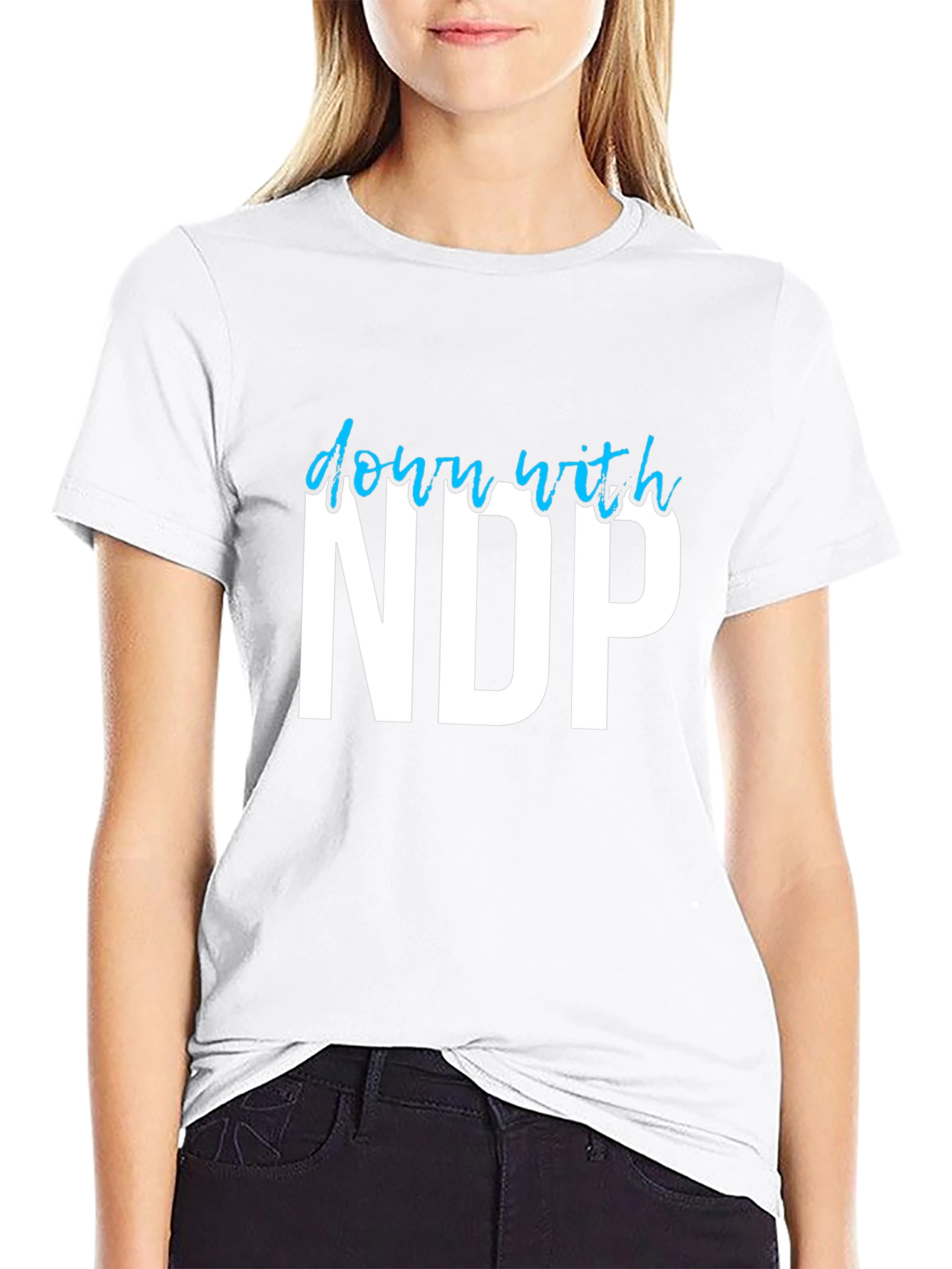 Down With NDP Graphic T-Shirt