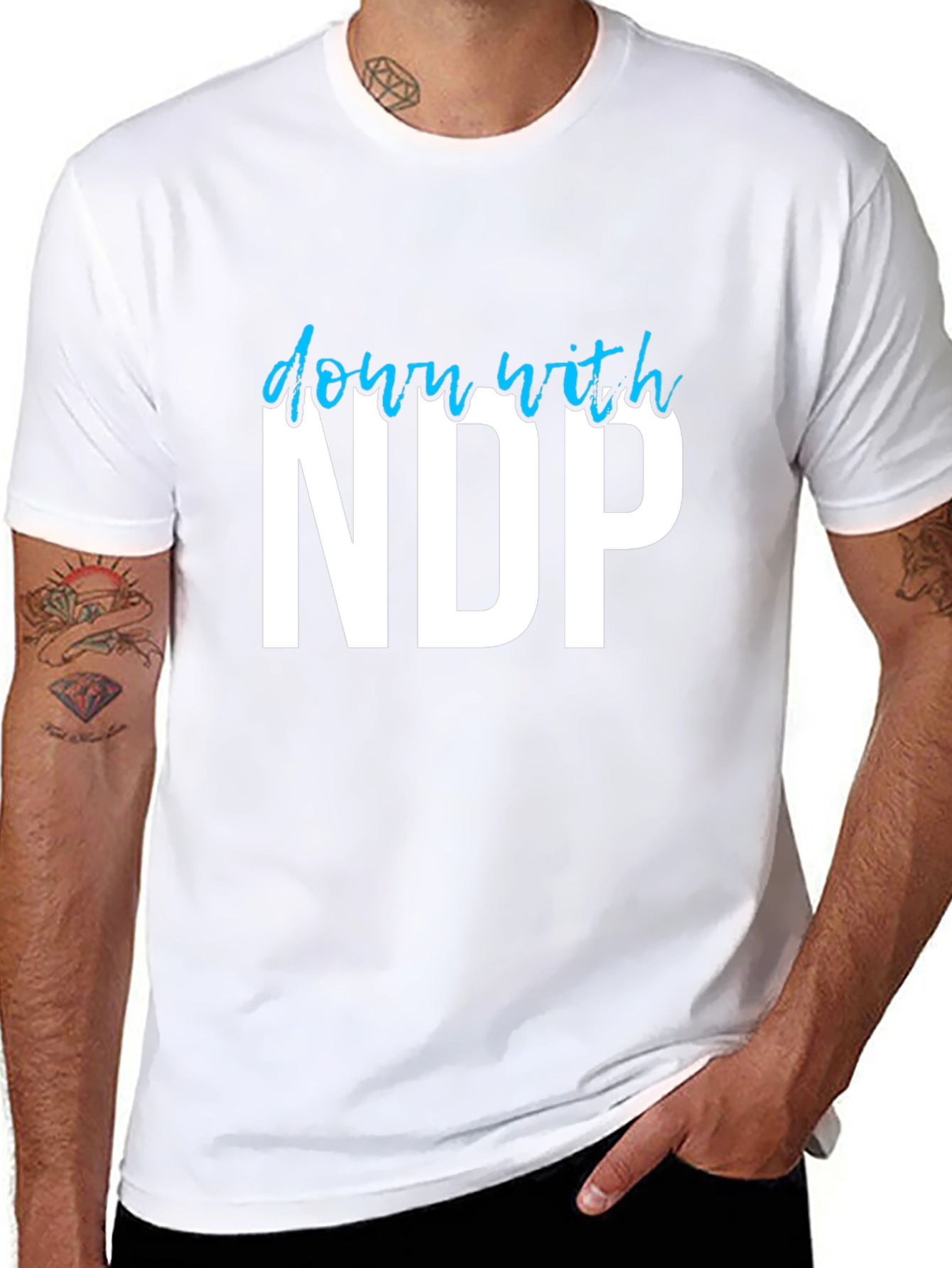 Down With NDP Graphic T-Shirt