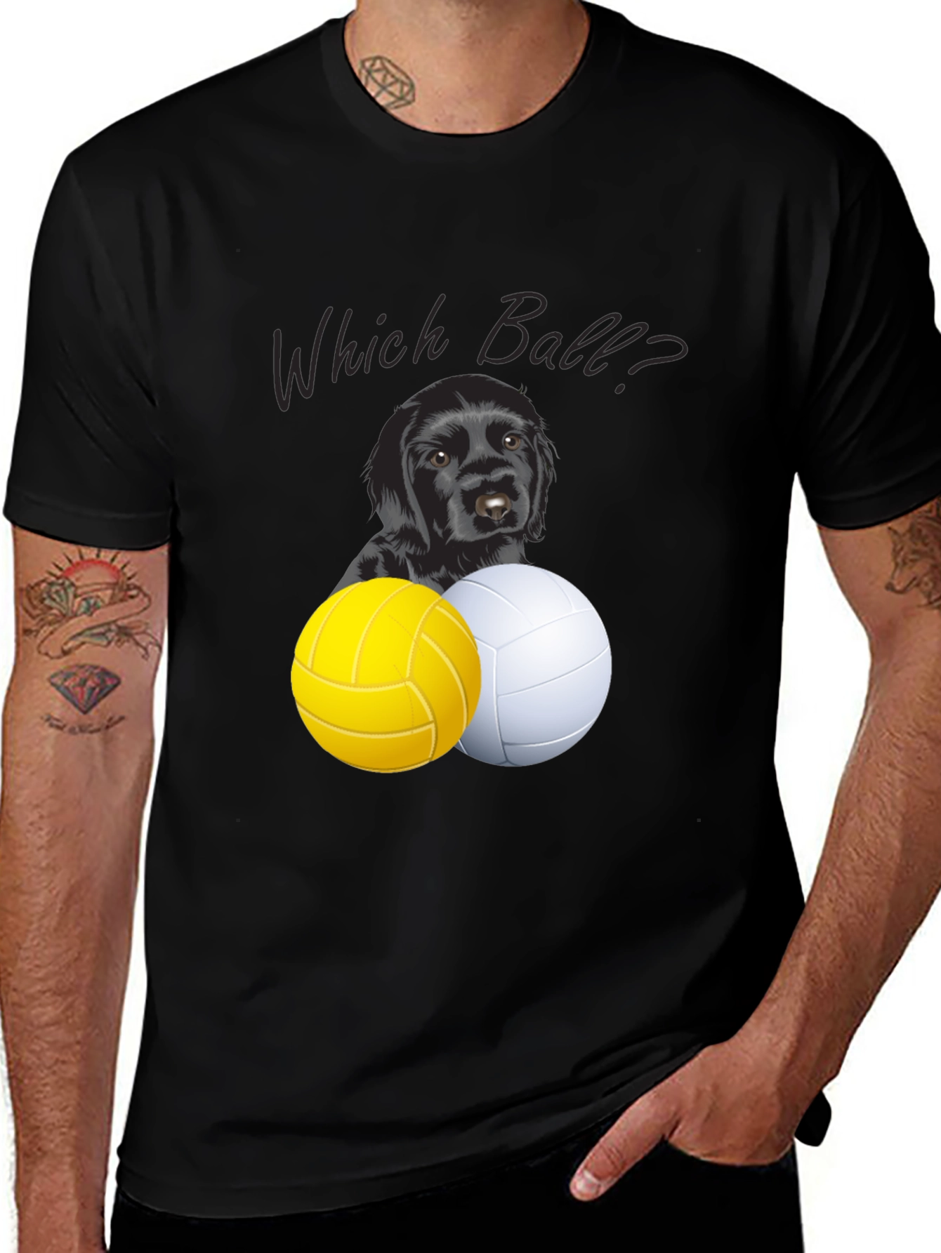 Which Ball Dog Graphic Tee