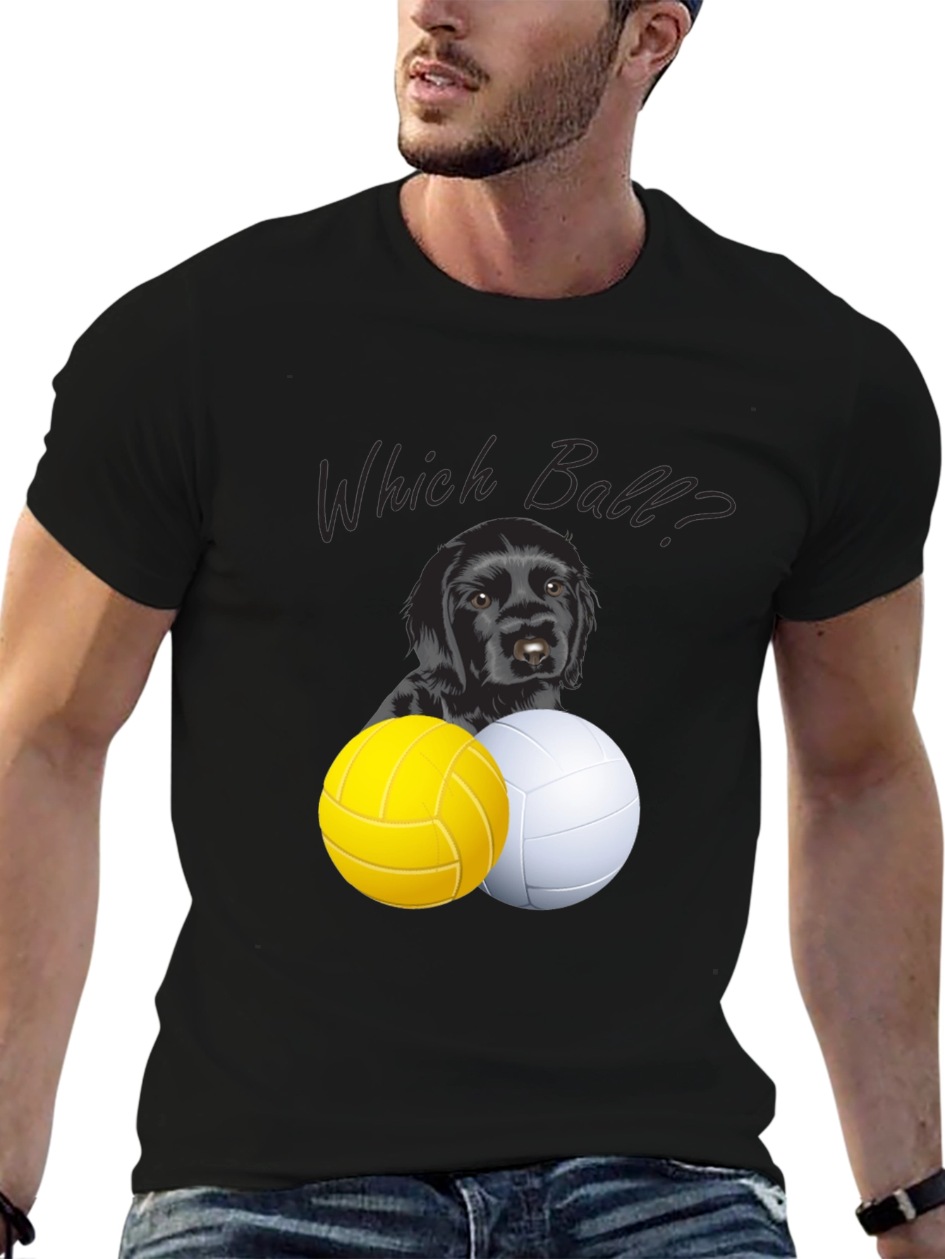 Which Ball Dog Graphic Tee