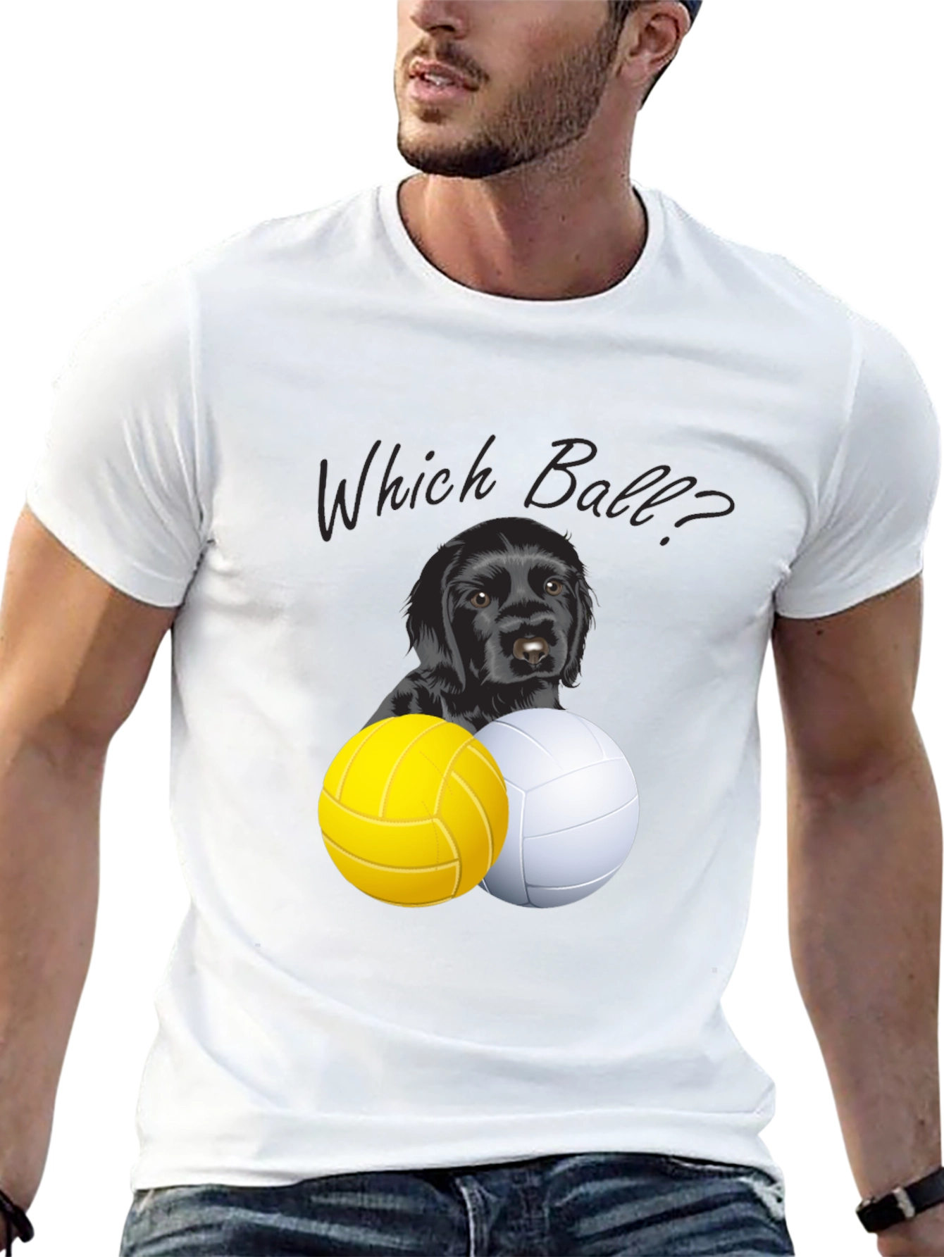 Which Ball Dog Graphic Tee